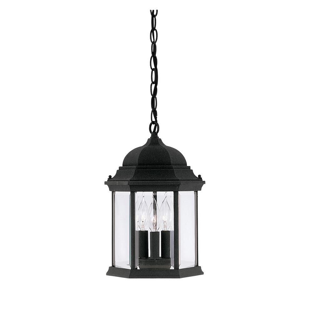 Devonshire 15 Inch Tall 3 Light Outdoor Hanging Lantern by Designers Fountain