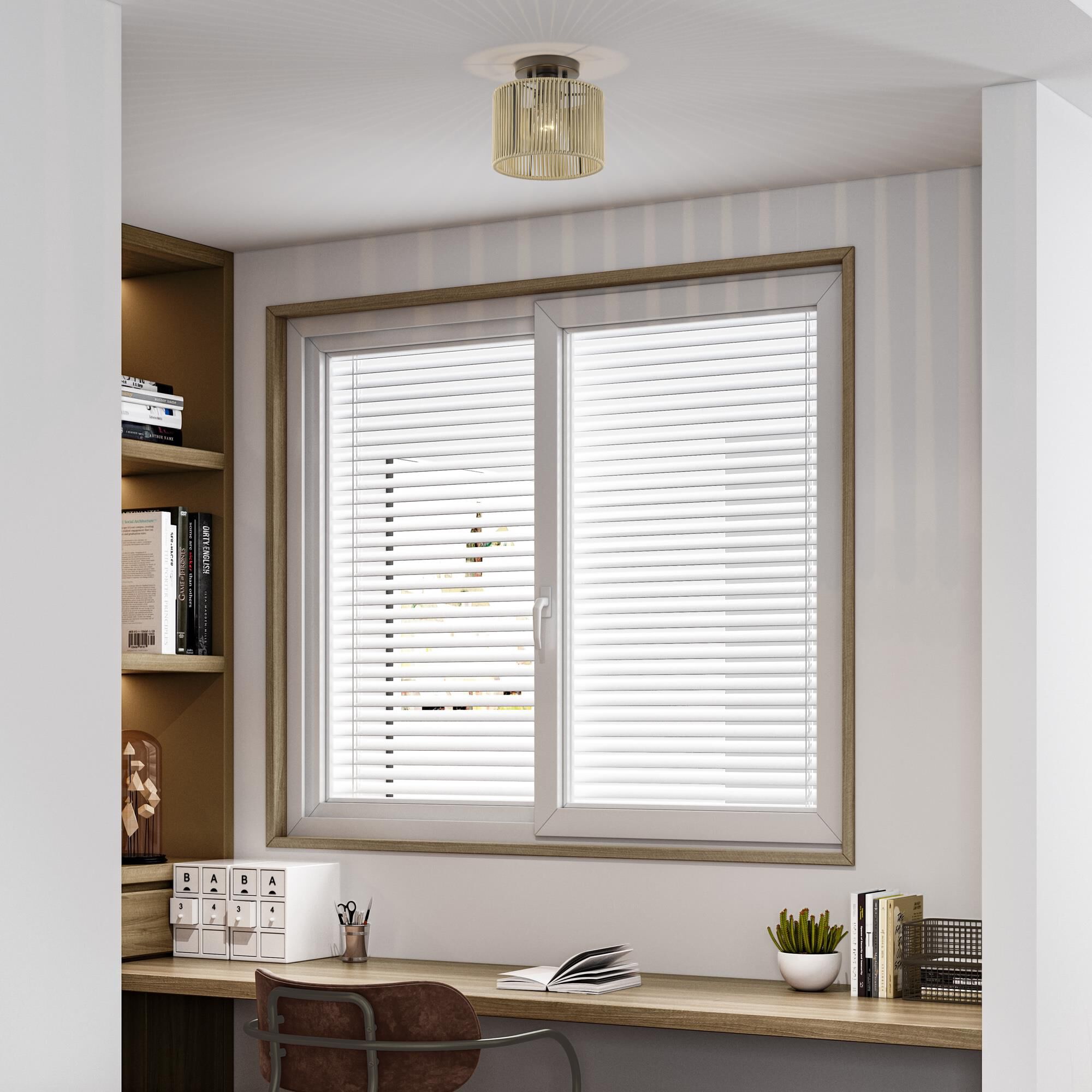 Acordia 9 Inch Semi Flush Mount by Livex Lighting