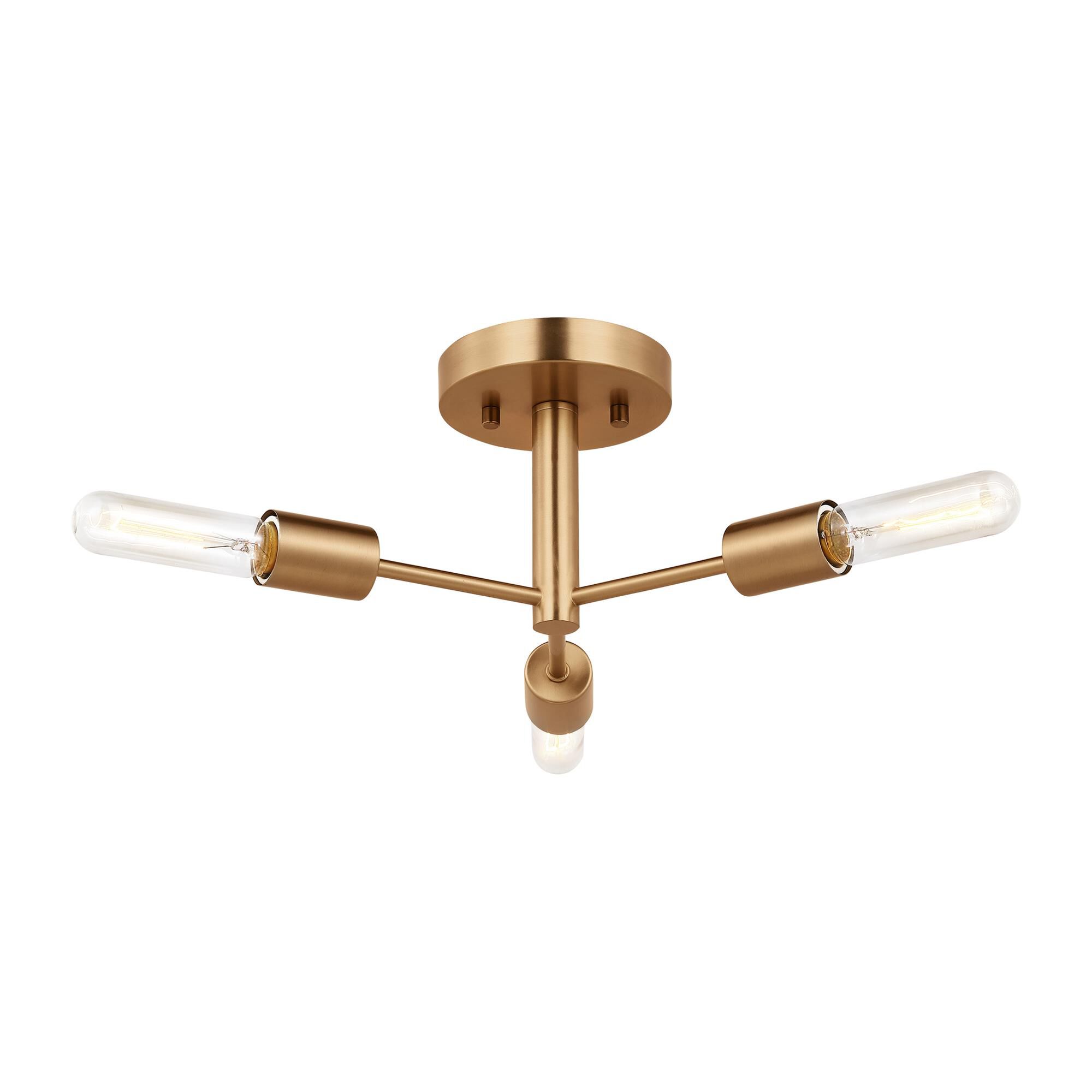 Shown in Satin Brass finish