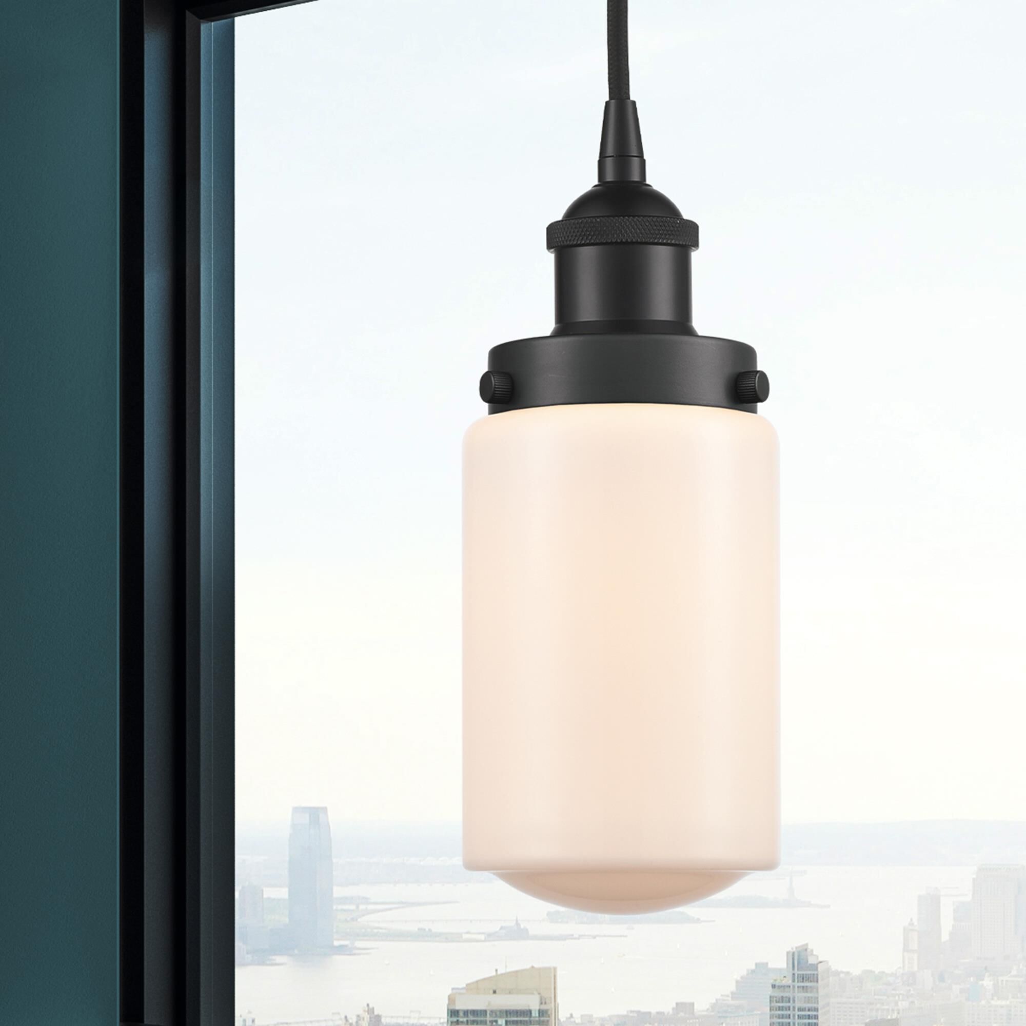 Shown in Matte Black finish and Matte White glass