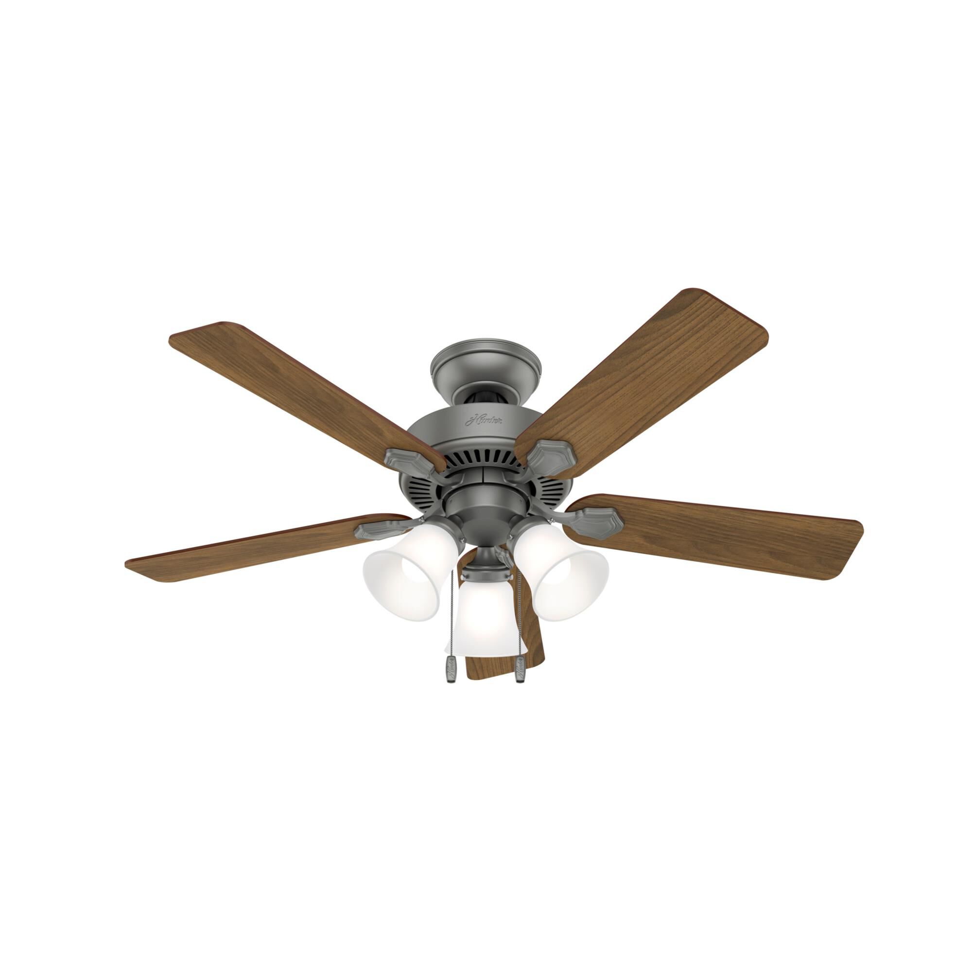 Swanson 44 Inch Ceiling Fan with Light Kit by Hunter Fan