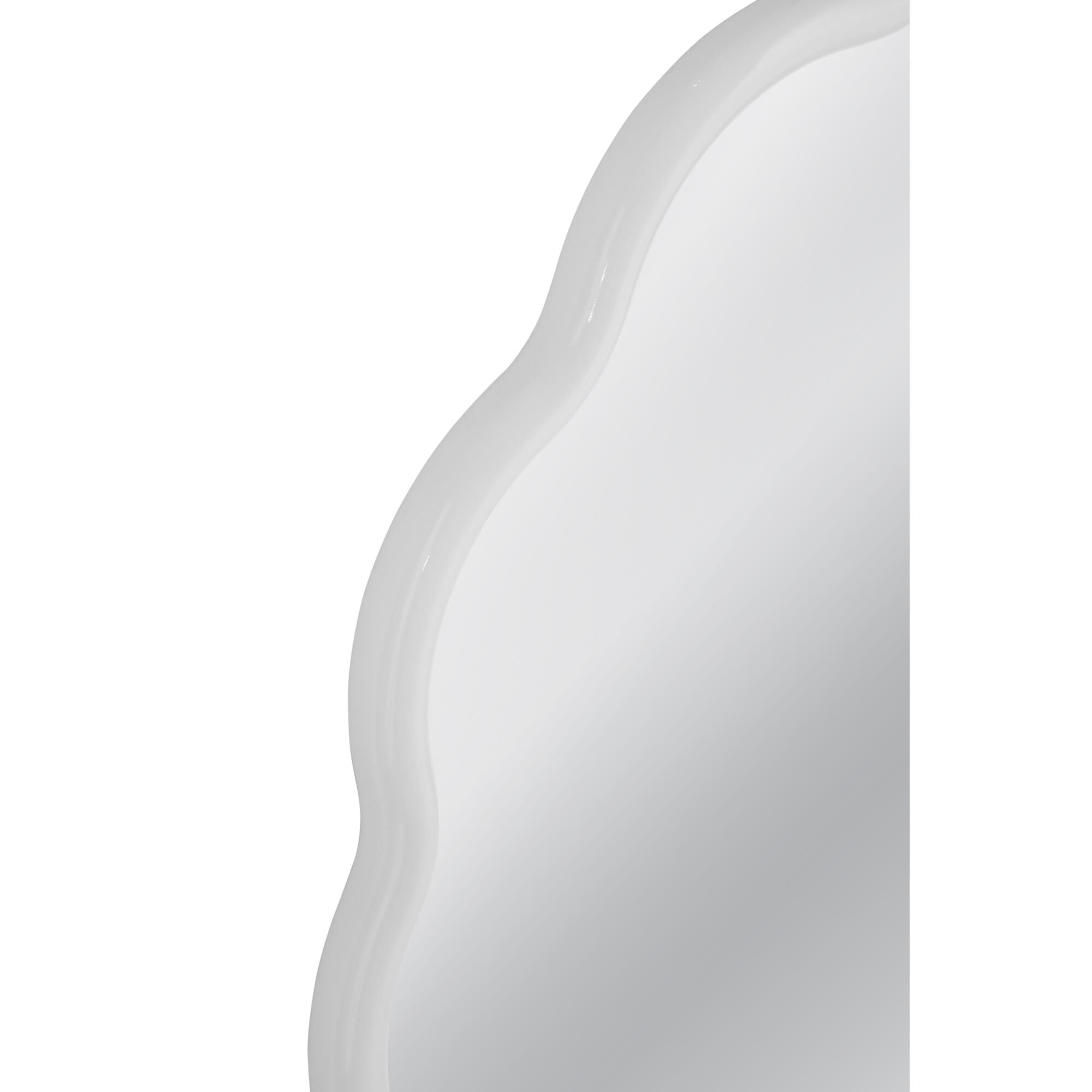 Shown in White finish