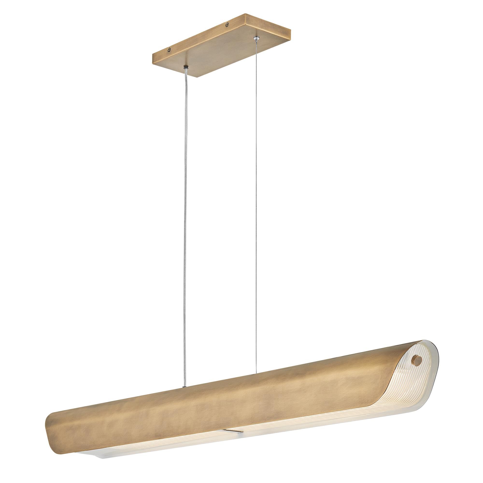 Shown in Heritage Brass finish and Heavy Clear Ribbed glass