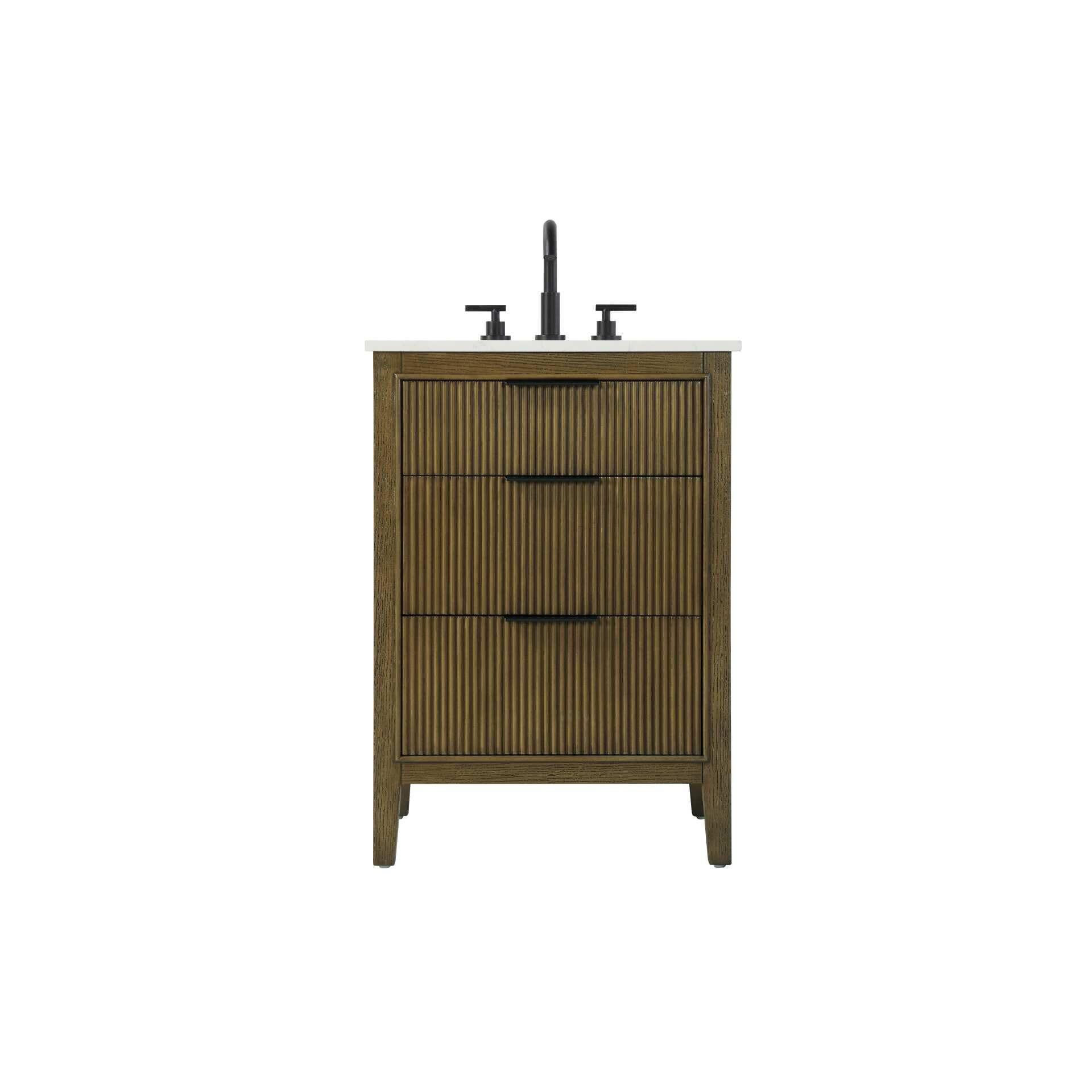 Langston 24 Inch Bath Vanity by Elegant Decor