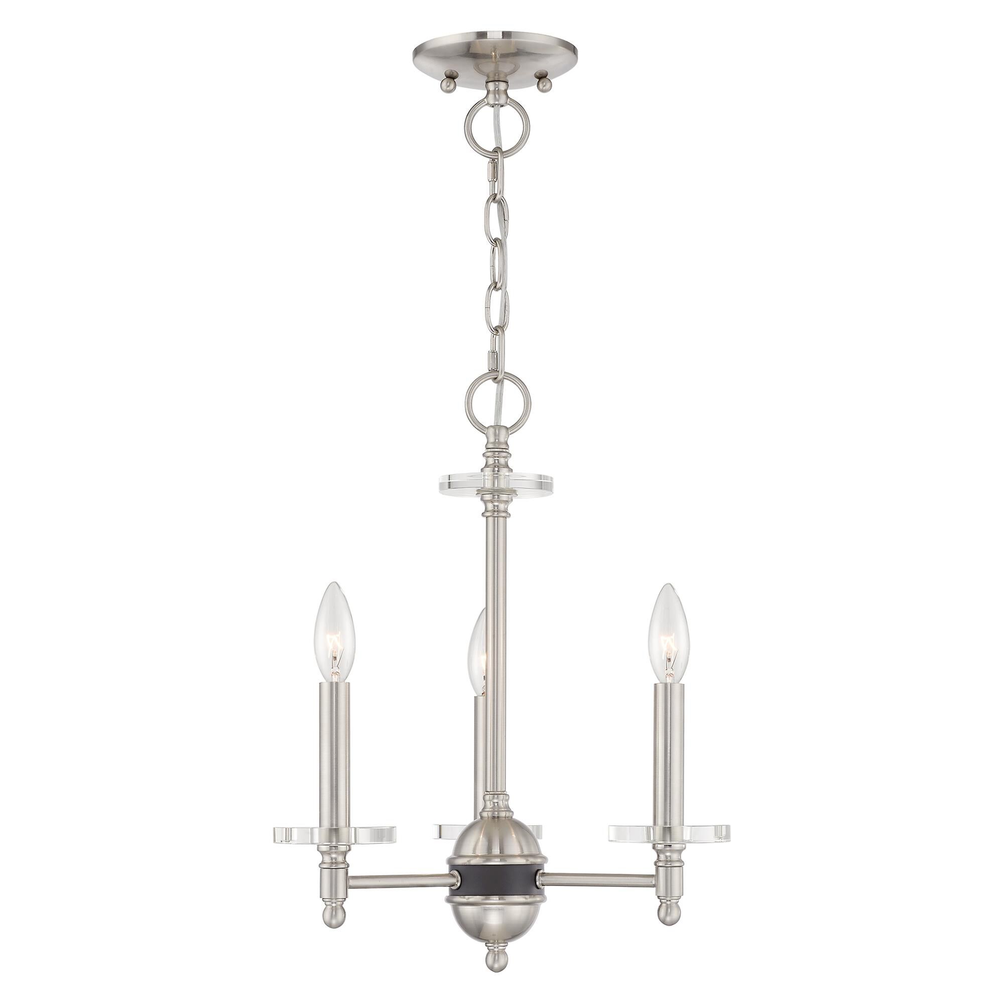 Bancroft 3 Light Mini Chandelier by Livex Lighting