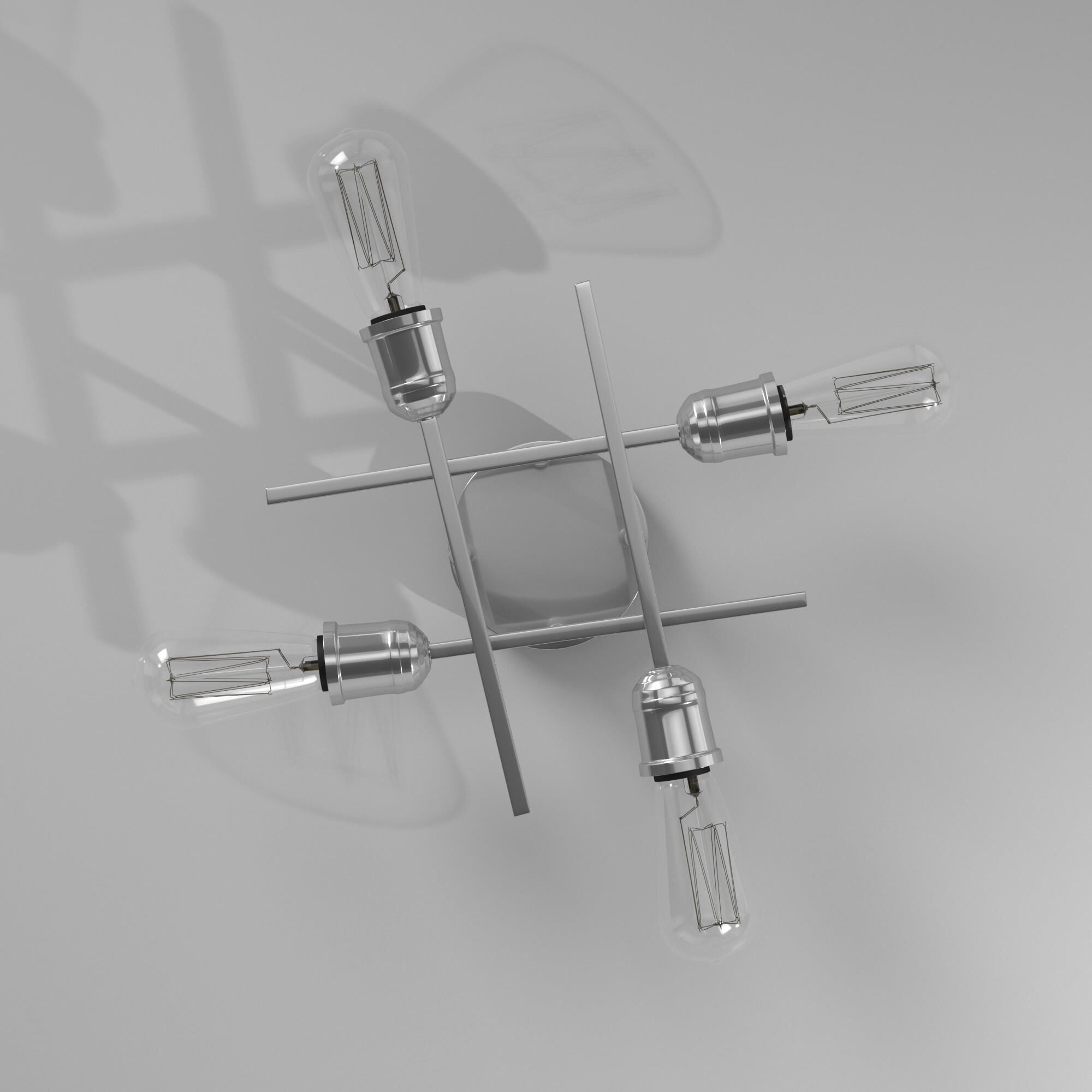 Shown in Burnished Chrome finish