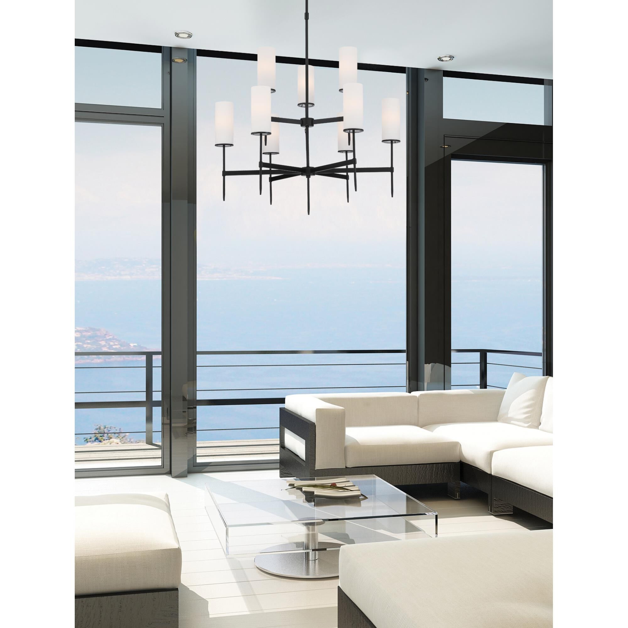 First Avenue 32 Inch 9 Light Chandelier by Minka Lavery