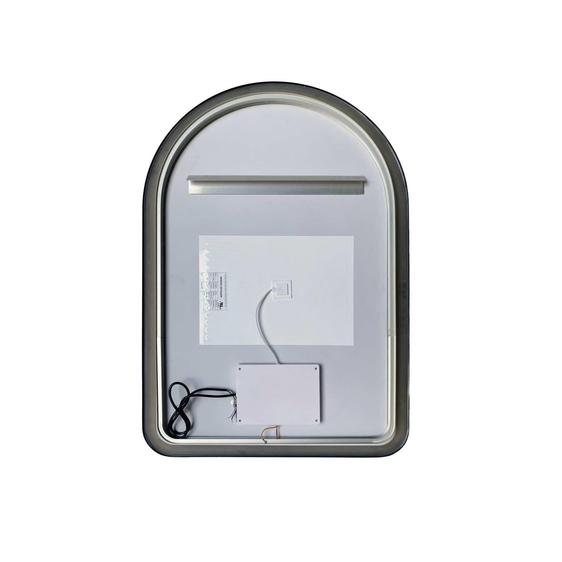 Harmoni 40 Inch Arched LED Lighted Mirror by Elegant Decor