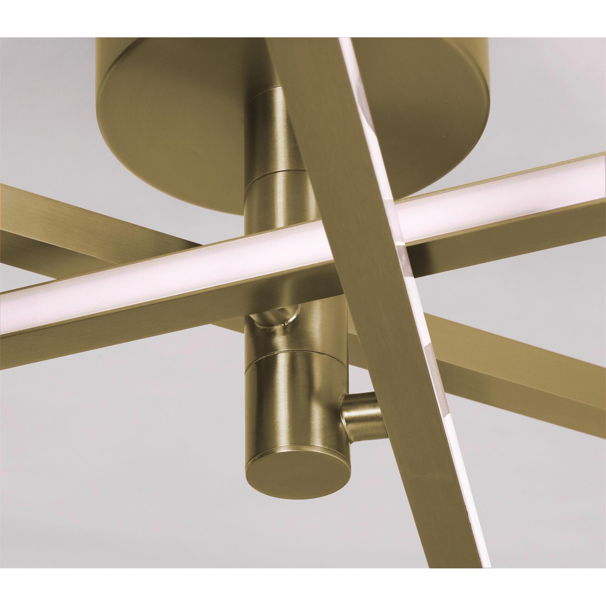 Knoll 18 Inch Semi Flush Mount,