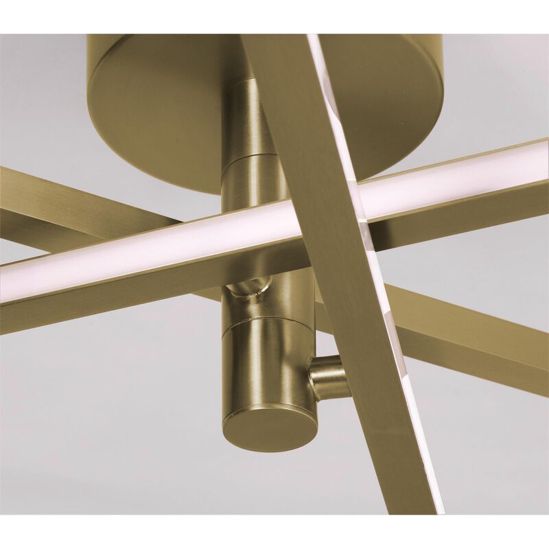 Knoll 18 Inch Semi Flush Mount by AFX Lighting