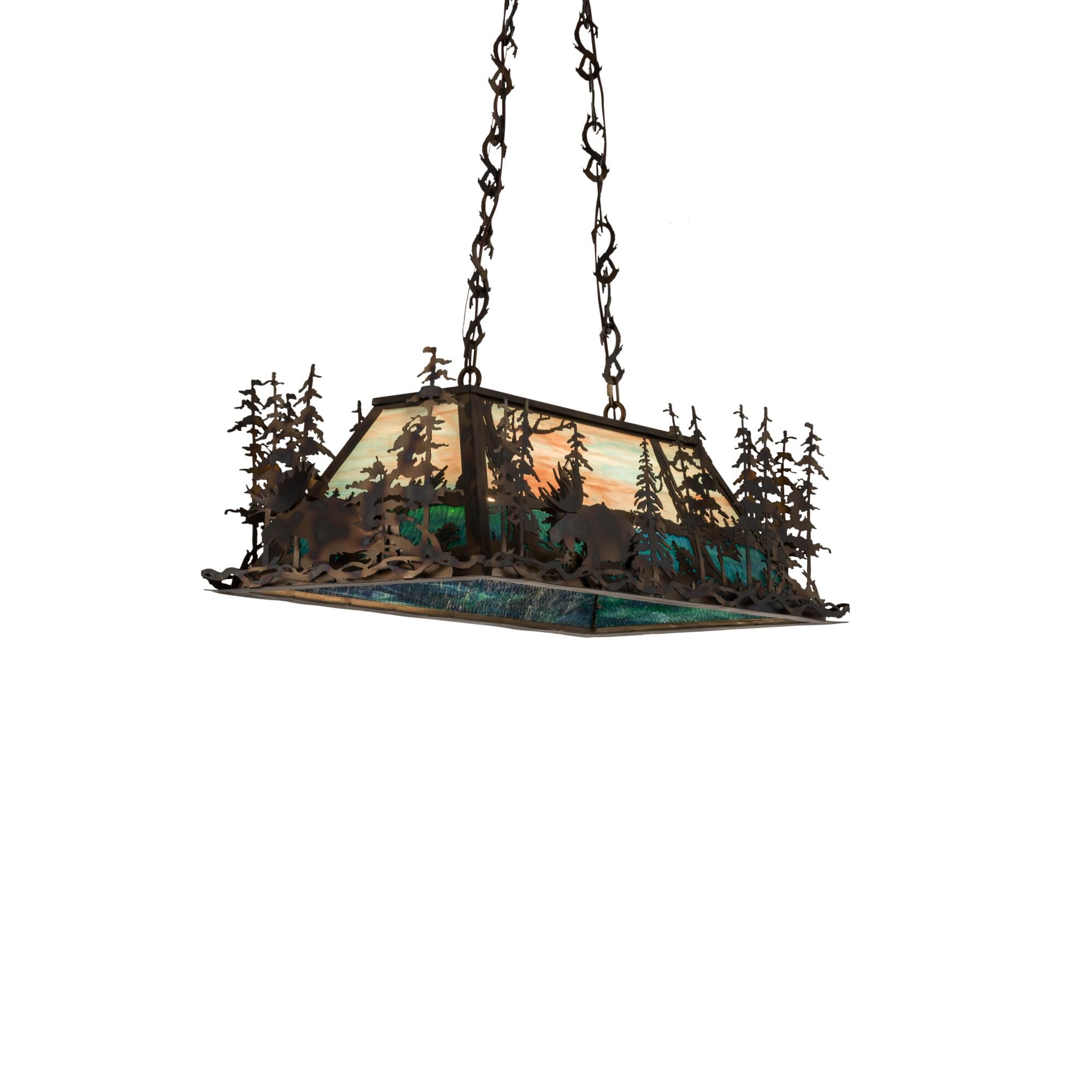 Shown in Antique Copper Finish;Burnished finish