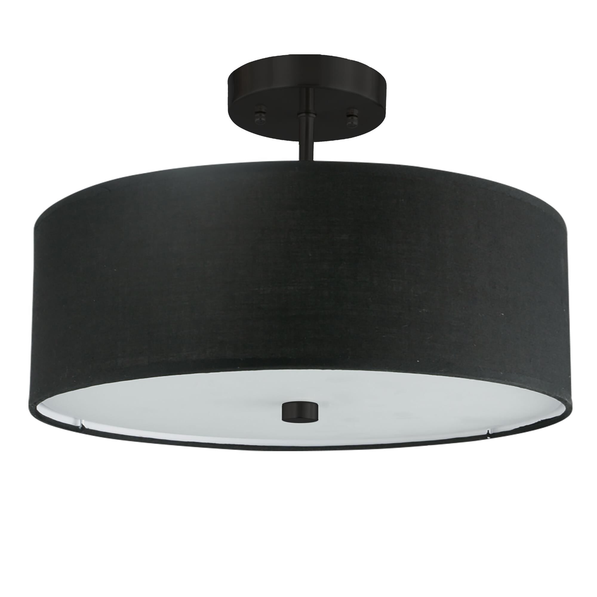 Shown in Fabric finish and Black shade