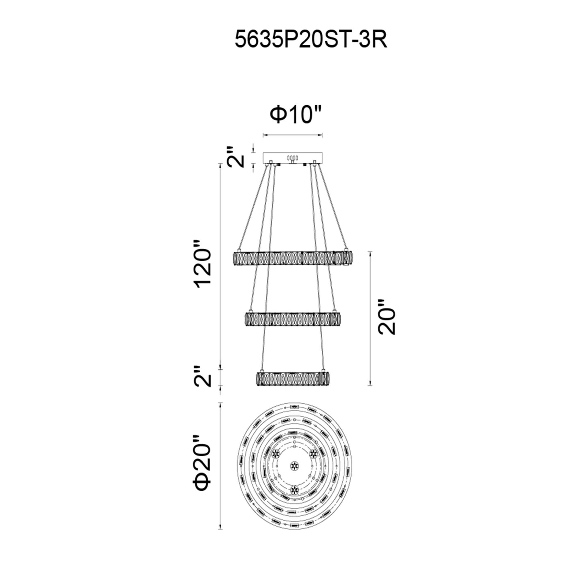 Shown in Chrome finish and K9 Clear crystal