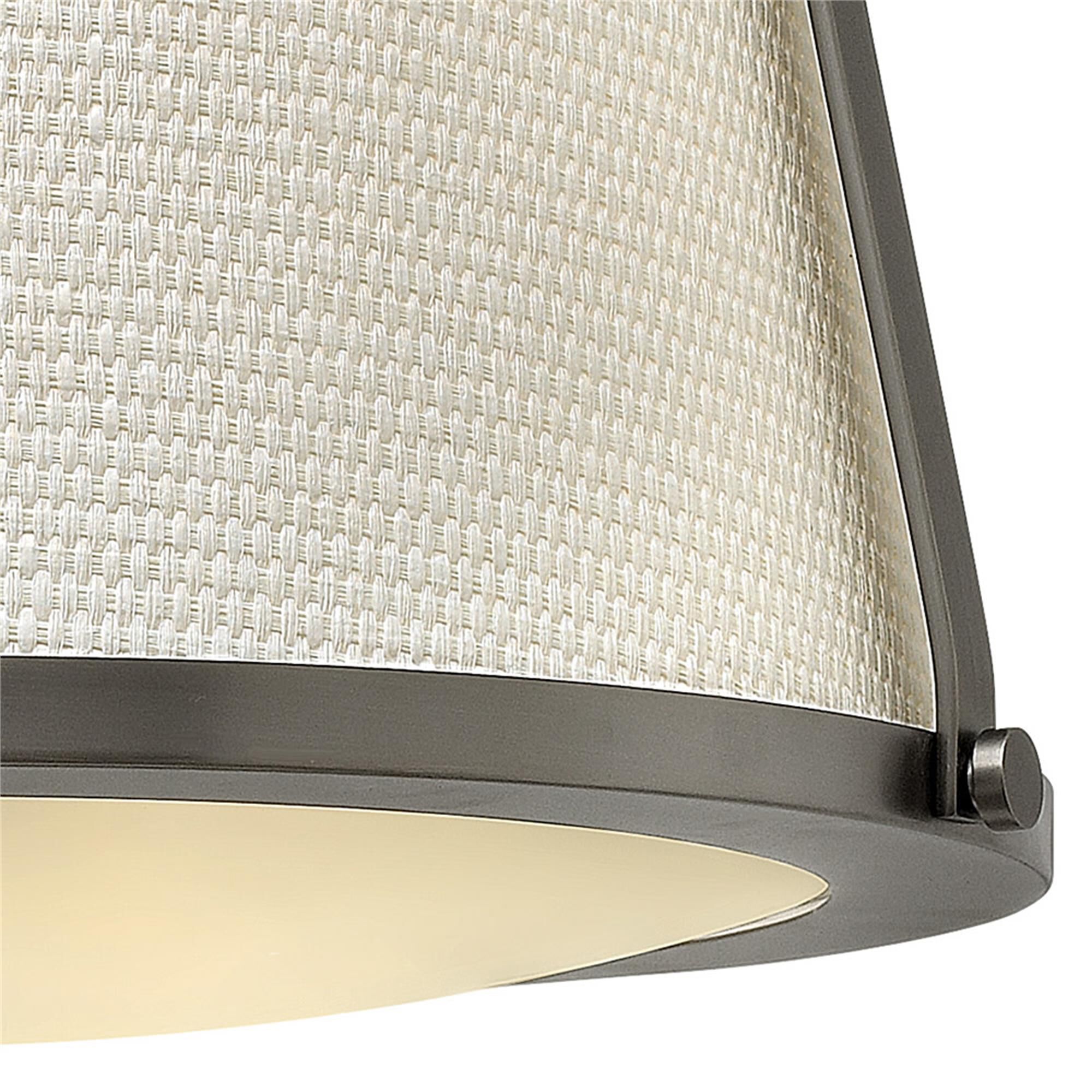 Charlotte 16 Inch Semi Flush Mount,