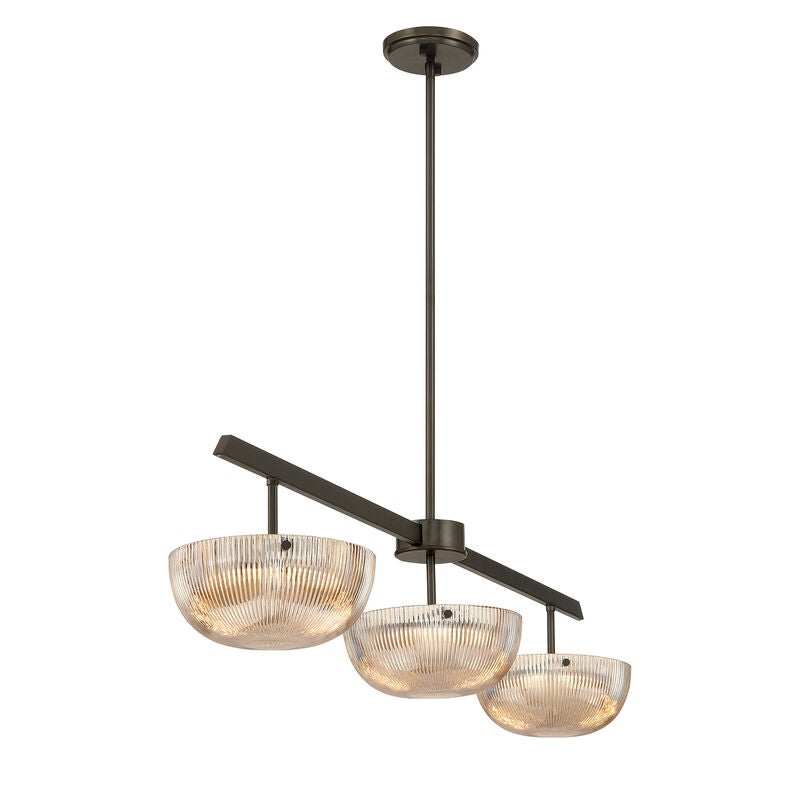 Hubbard Medium Linear Chandelier by Savoy House