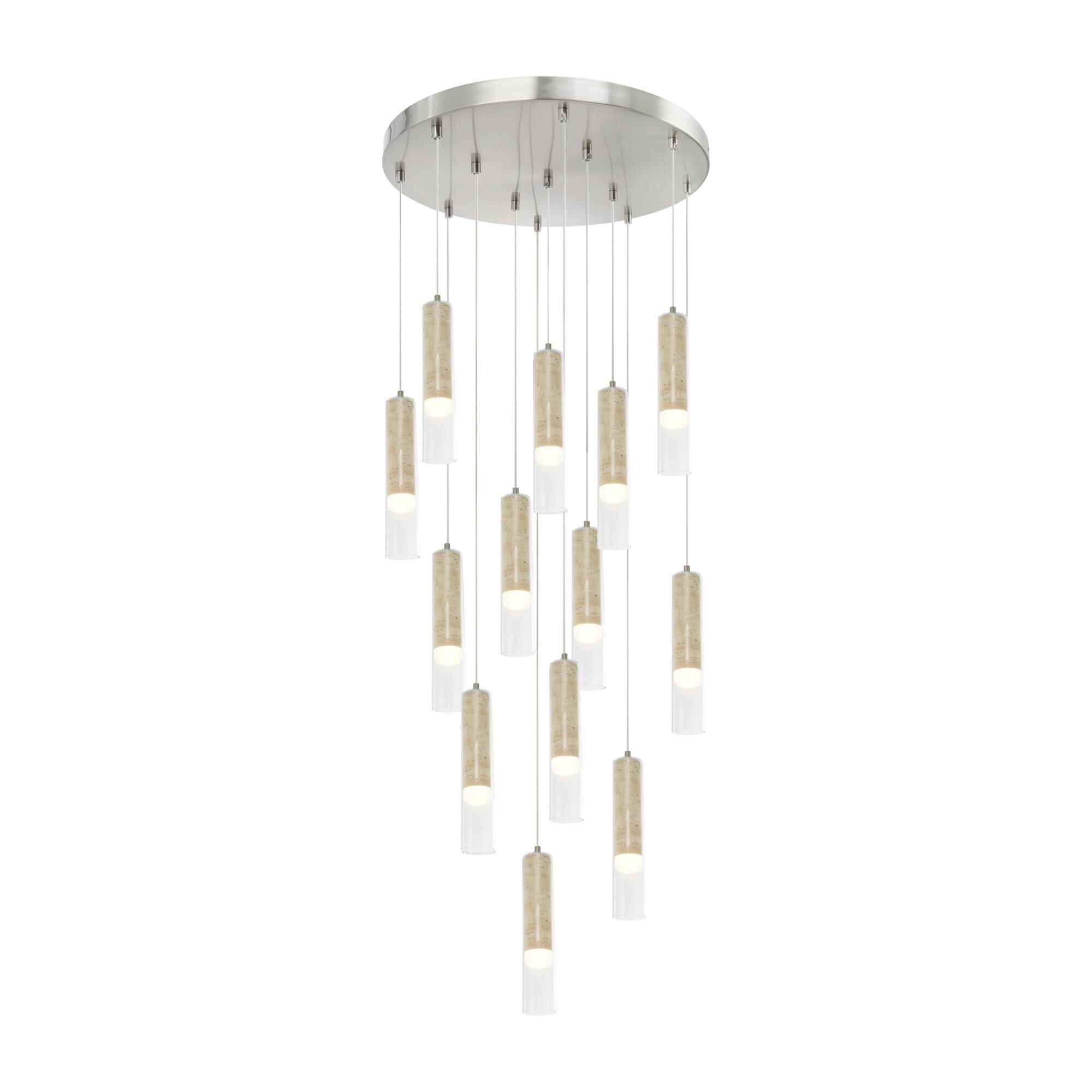 Zara 20 Inch Multi Light Pendant by Artcraft