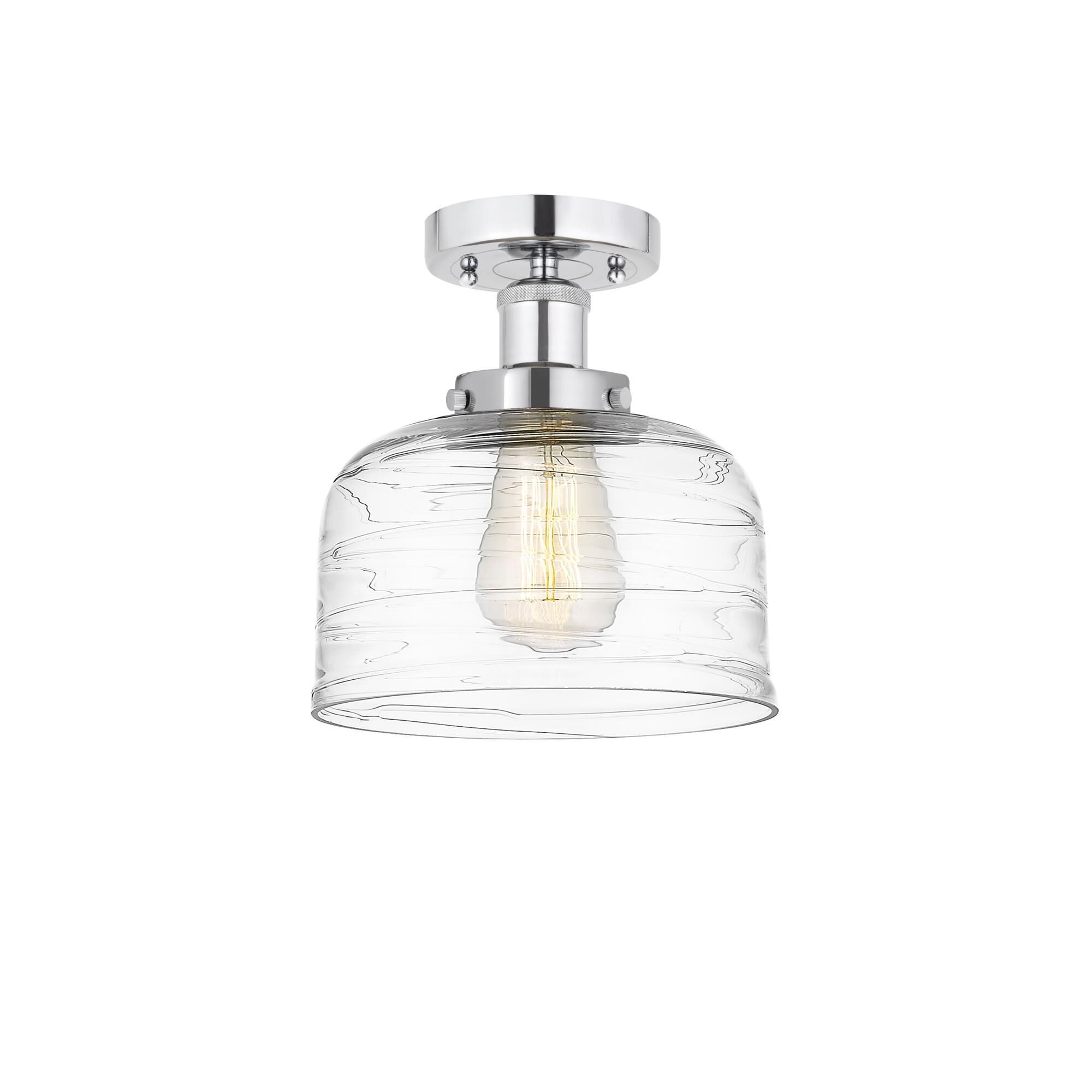 Bruno Marashlian Bell 6 Inch 1 Light Semi Flush Mount by Innovations Lighting