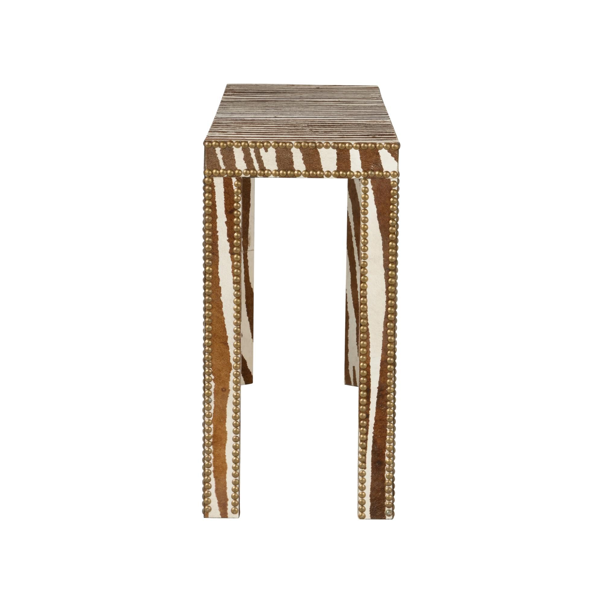 Zebra 60 Inch Console Table by Chelsea House