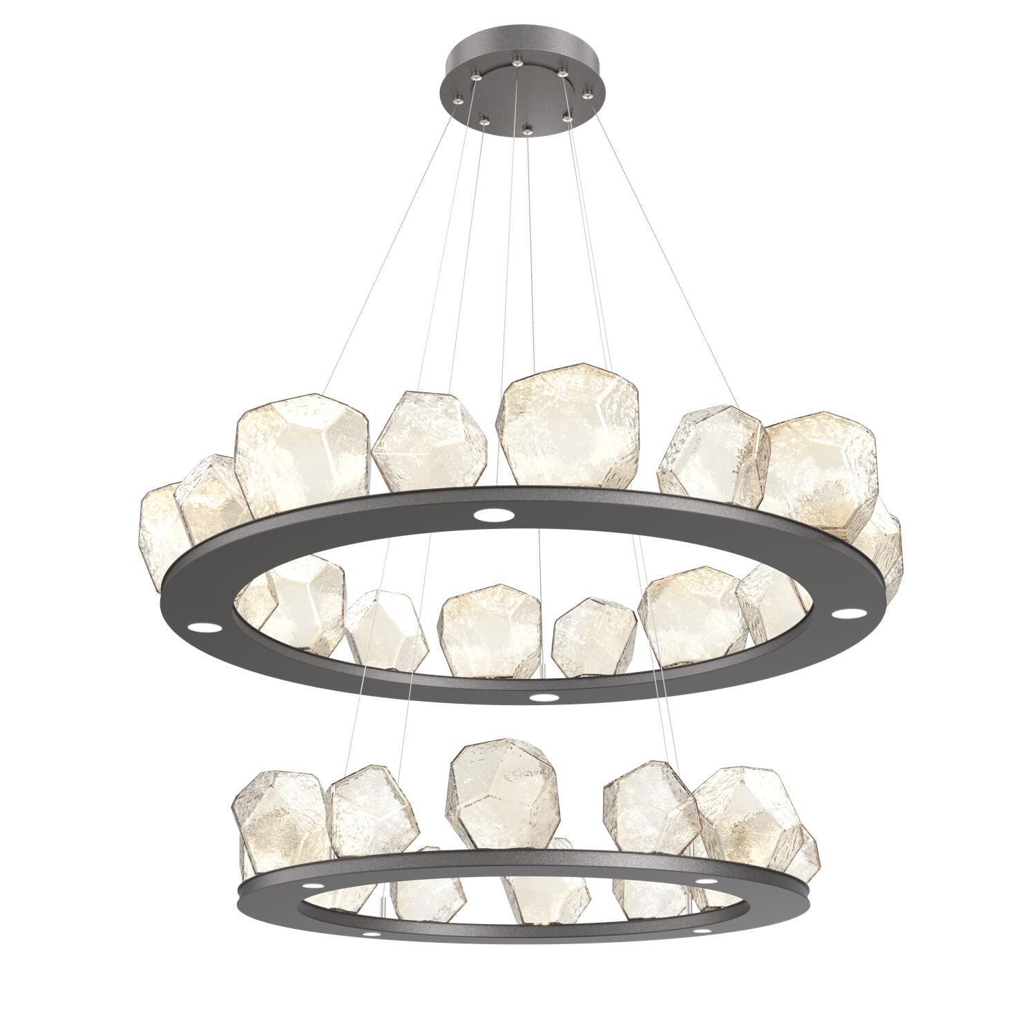 Gem 48 Inch 36 Light LED Chandelier by Hammerton Studio