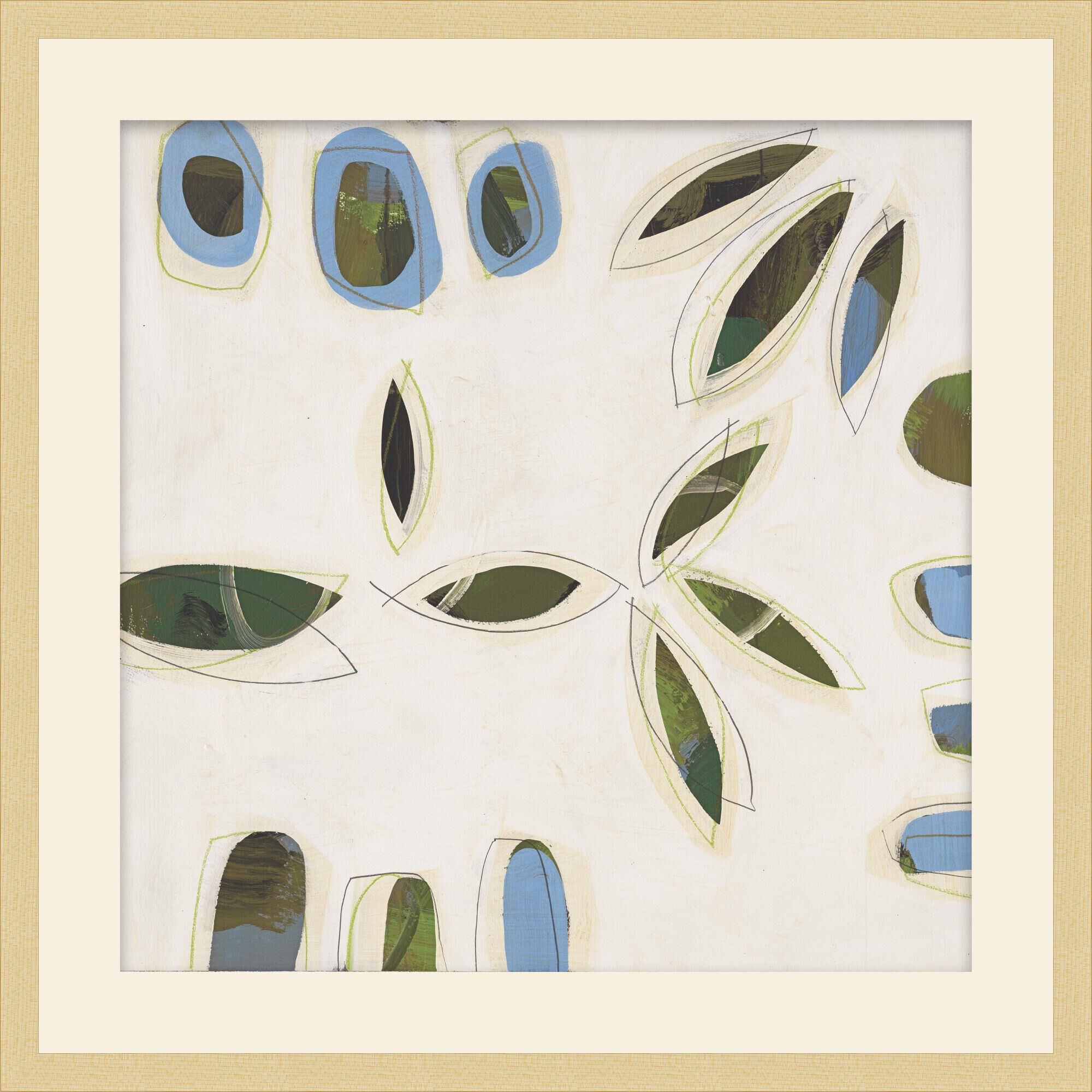 Studio L57 Contempo Gazing Through The Leaves Print by LEVEL57