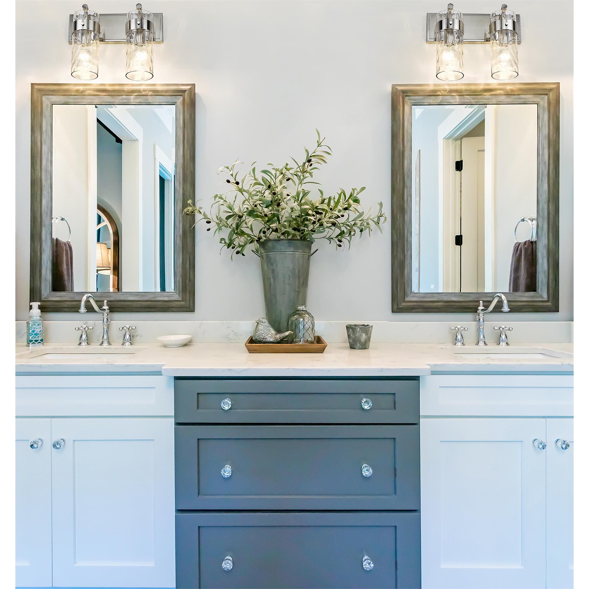 Shown in Brushed Nickel finish