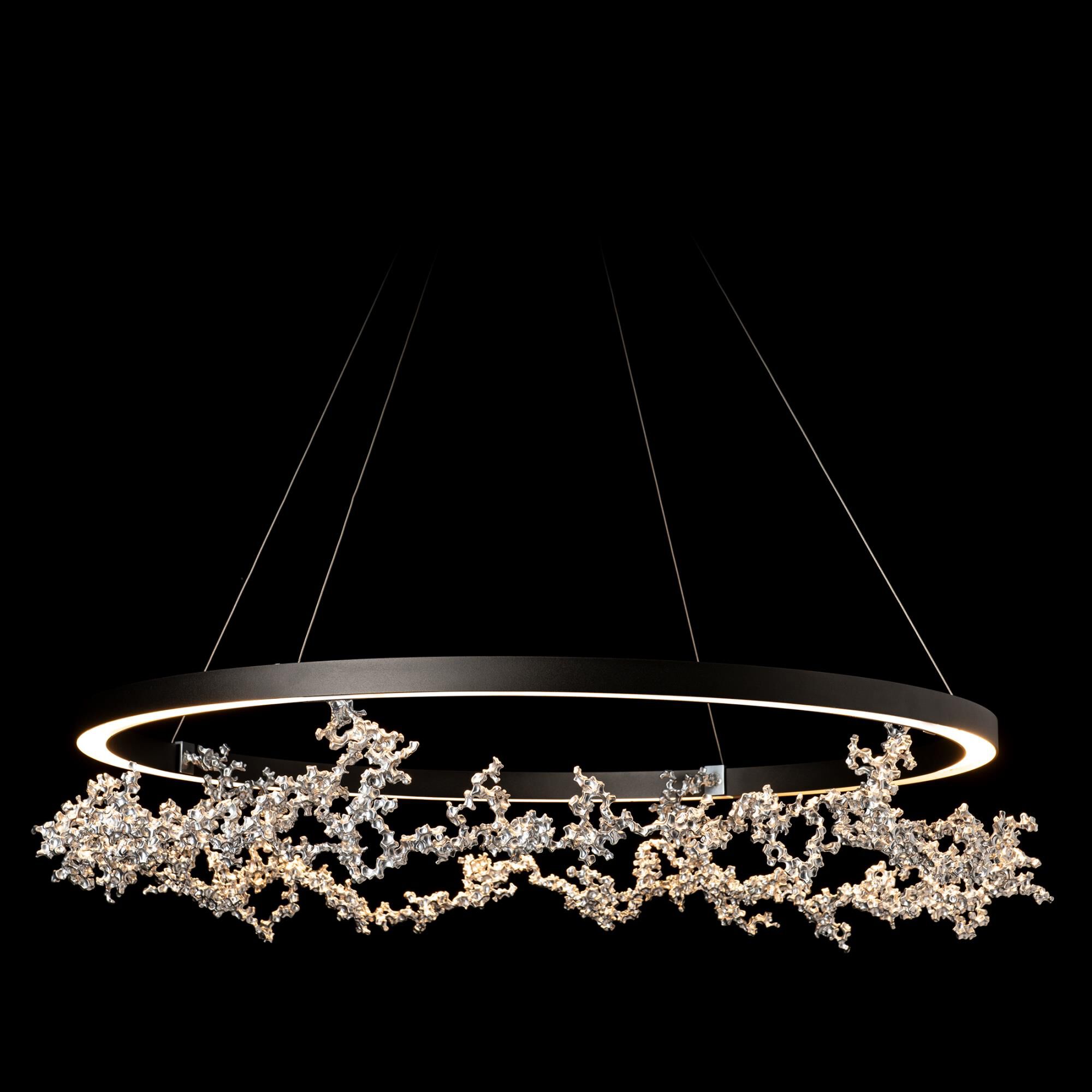 Shown in Oil Rubbed Bronze finish and Sterling accent