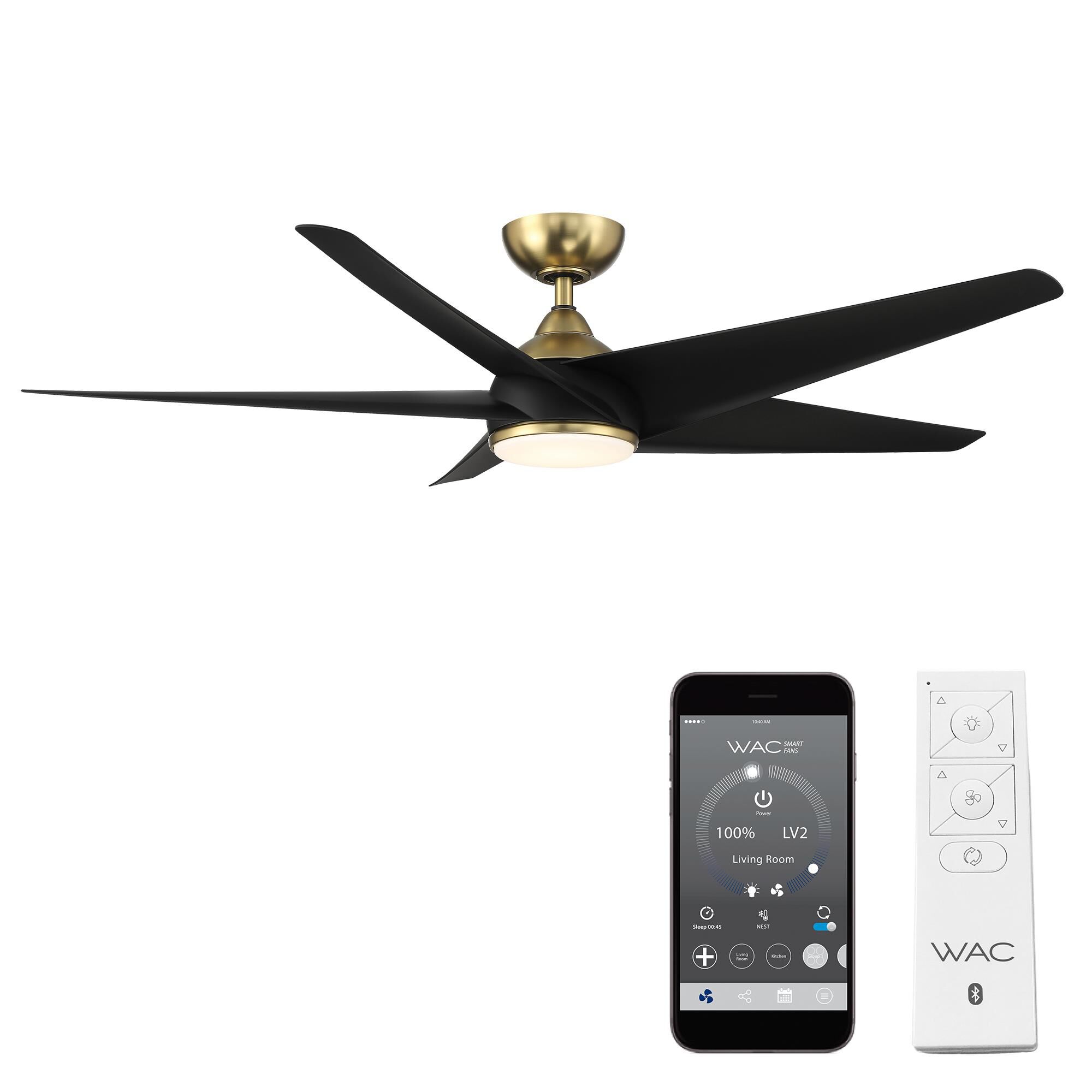 Viper 60 Inch Ceiling Fan by WAC Lighting