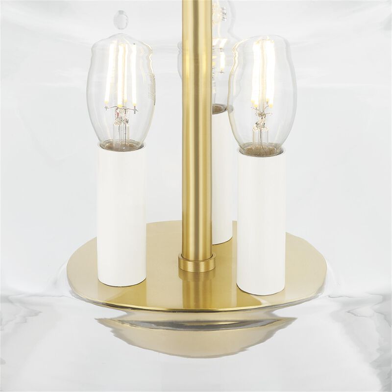 Edmonton 15 Inch Lantern Pendant by Hudson Valley Lighting