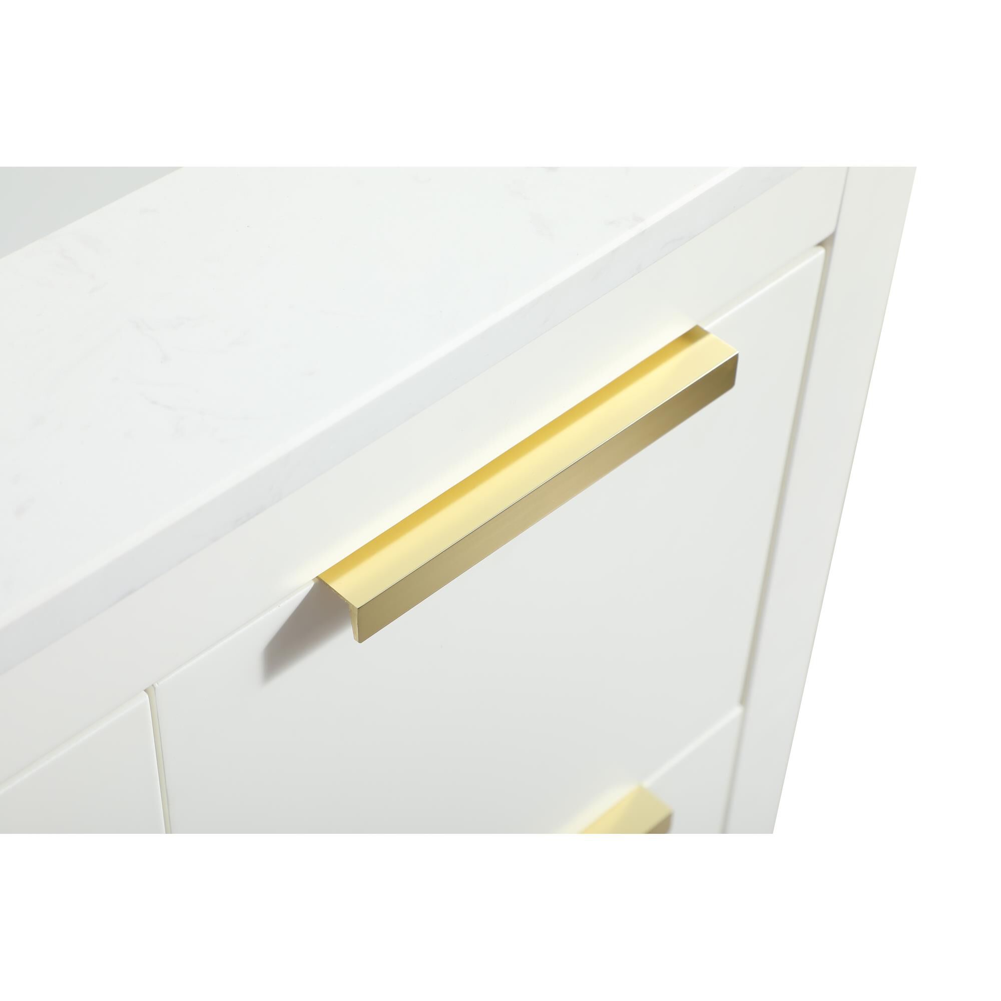 Shown in White finish