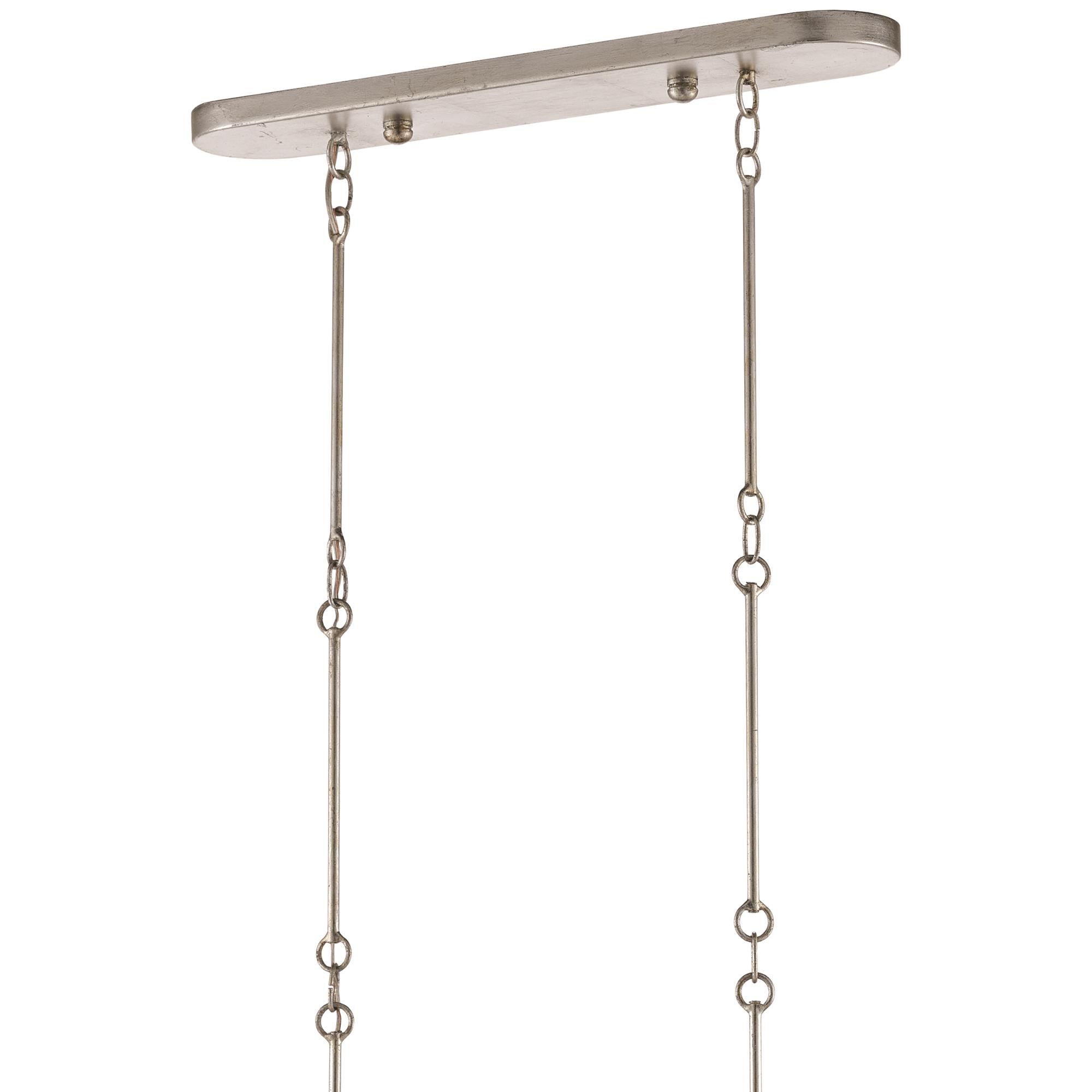 Grand Lotus 50 Inch 6 Light Linear Suspension Light by Currey and Company