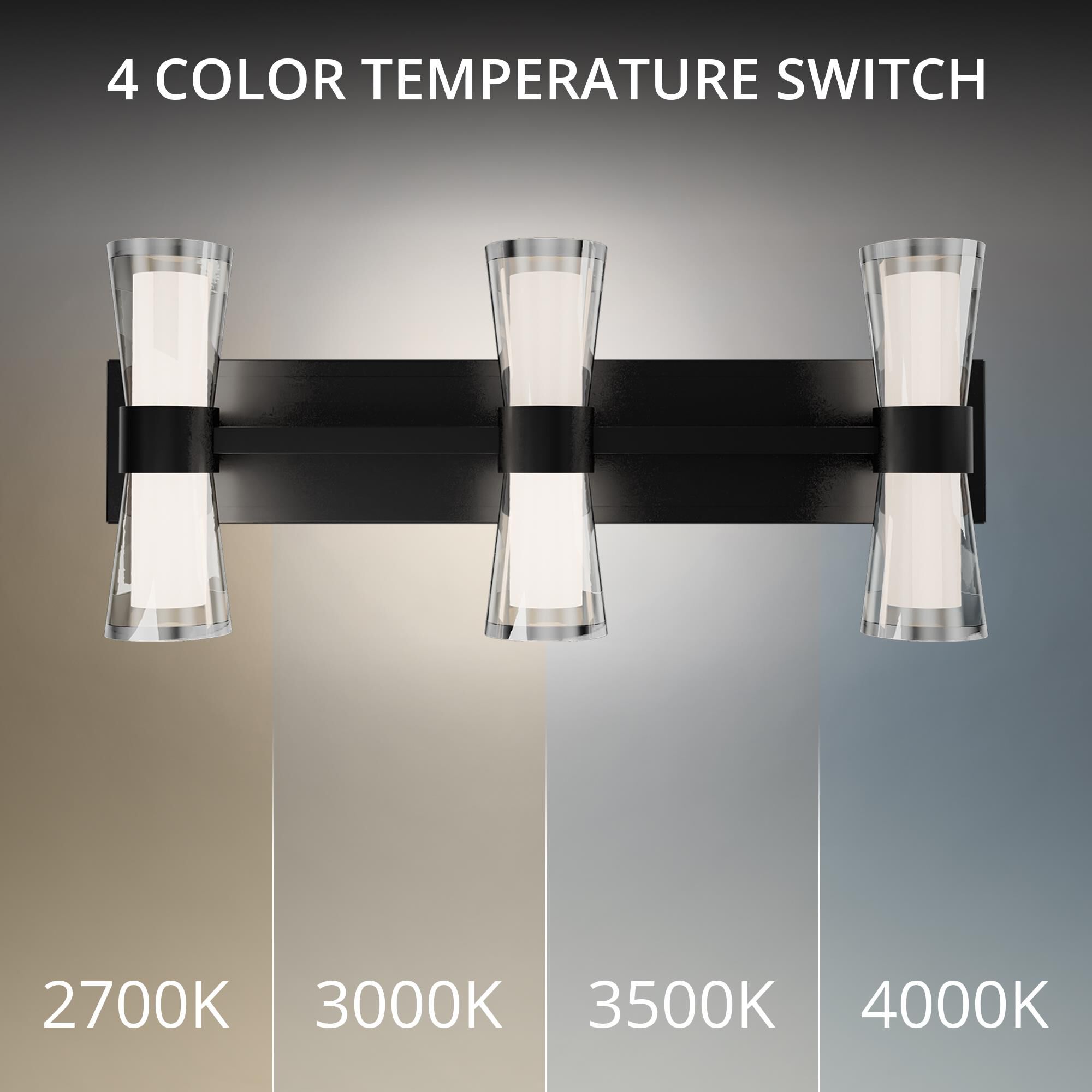 Shown in Black finish