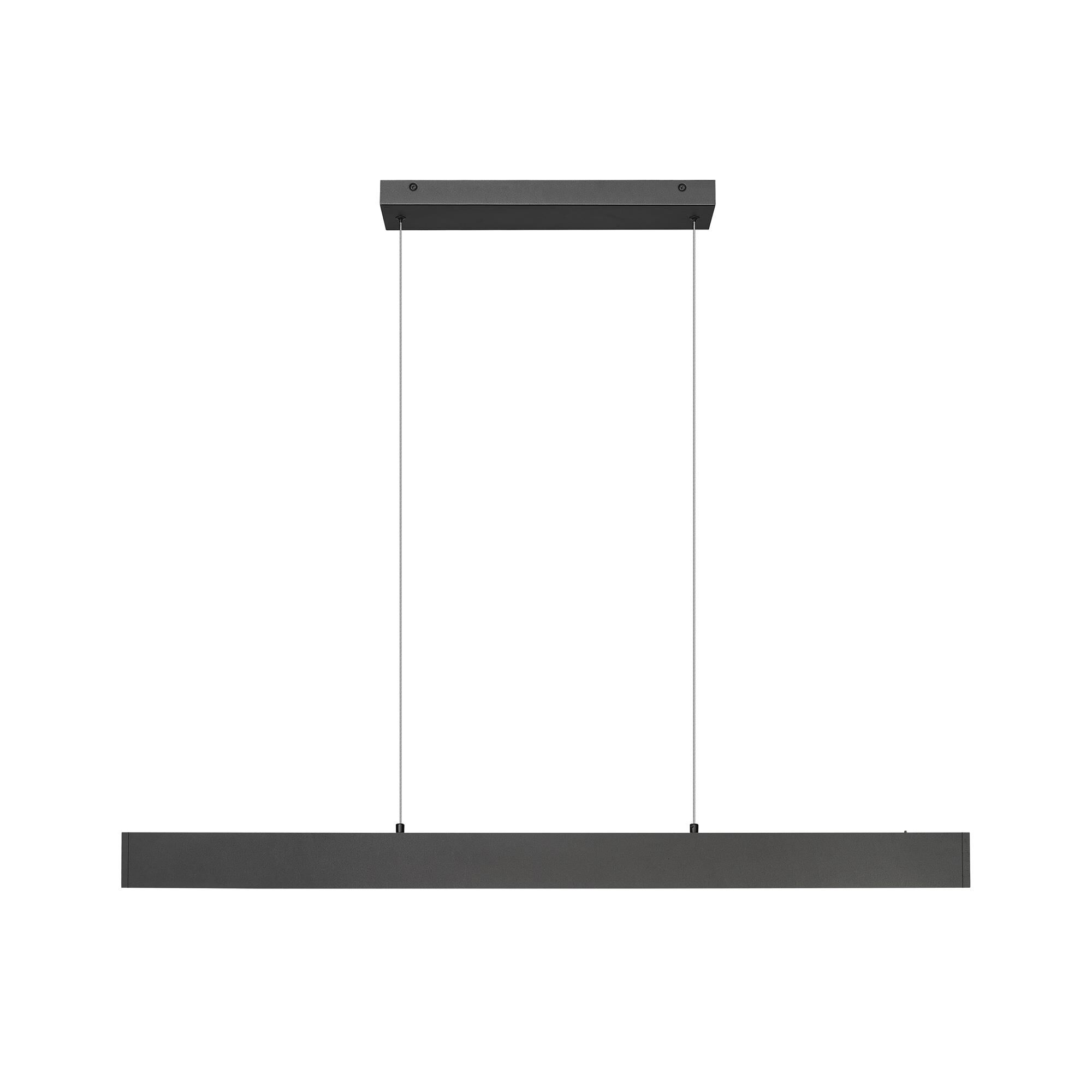 Shown in Matte Black finish and Frosted glass and Frosted shade