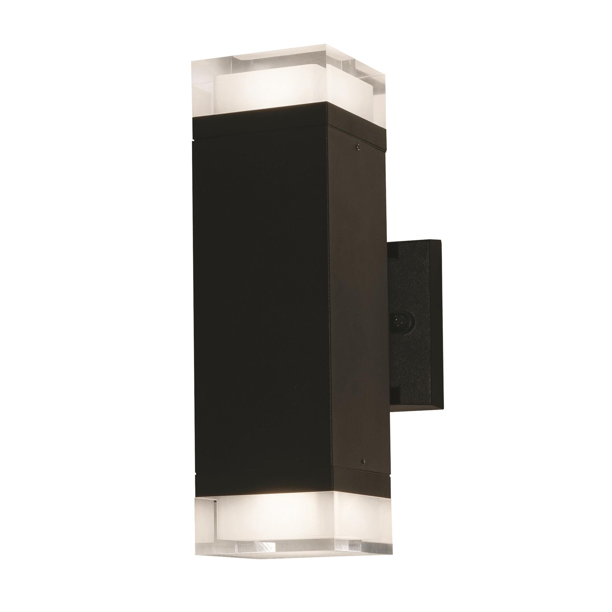 Edmund 11 Inch Tall 2 Light LED Outdoor Wall Light by AFX Lighting