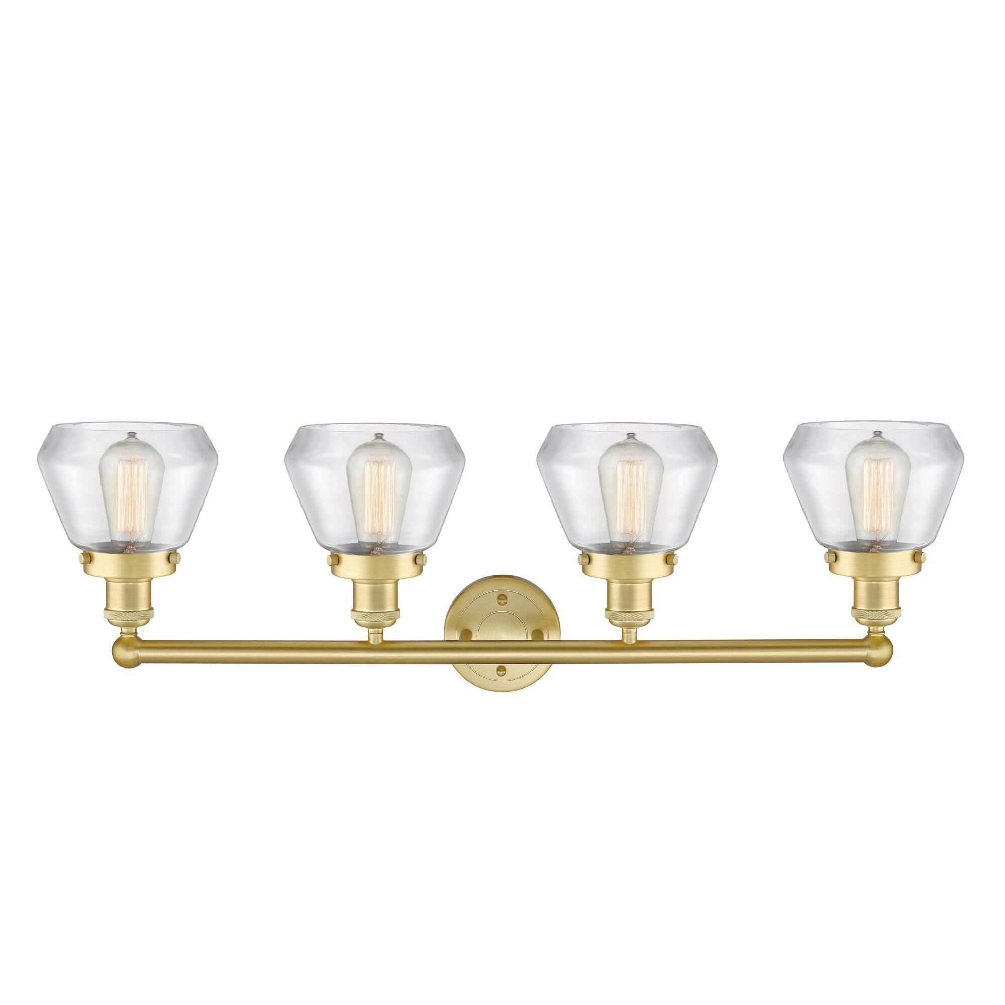 Bruno Marashlian Fulton 33 Inch 4 Light Bath Vanity Light by Innovations Lighting