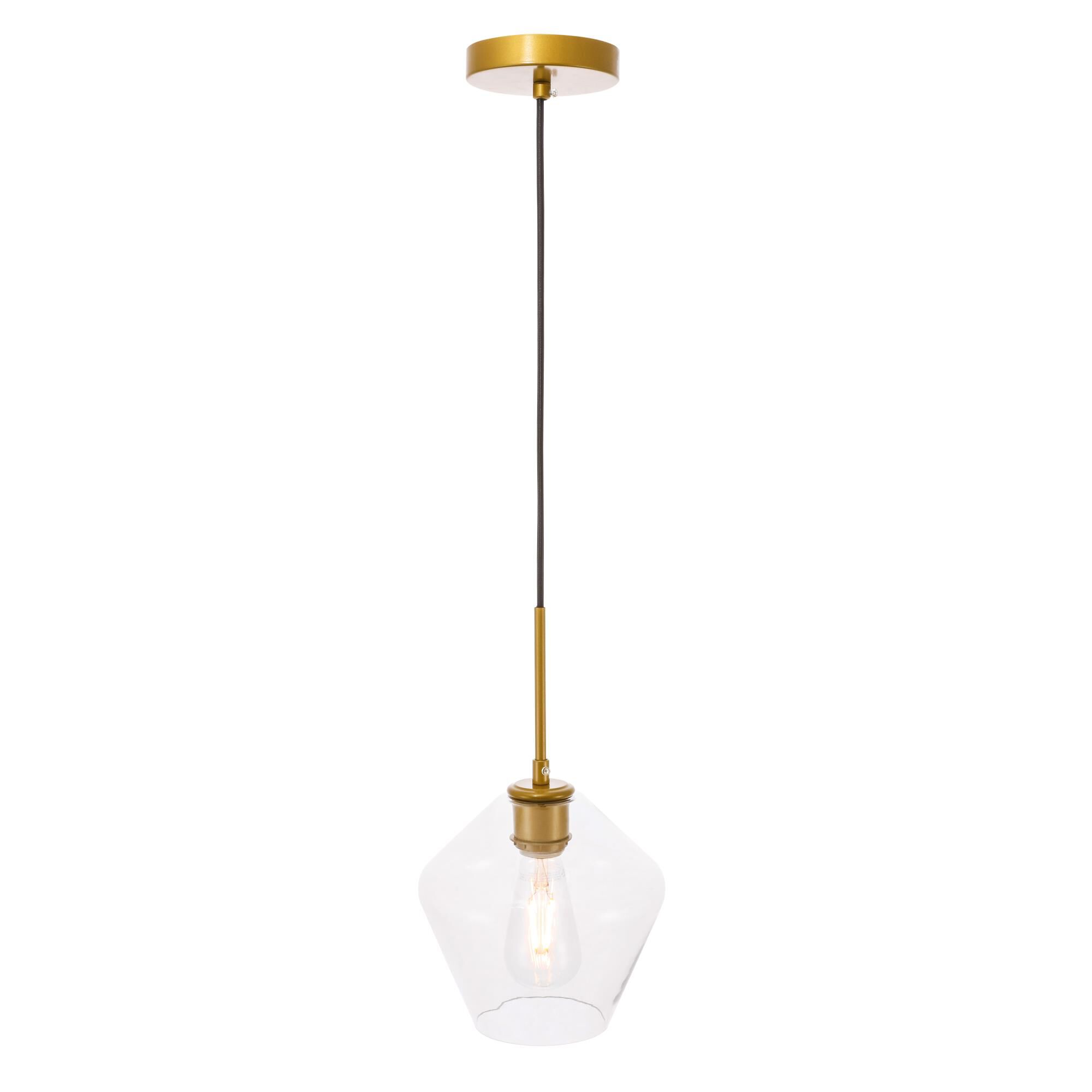 Gene 8 Inch Mini Pendant by Elegant Lighting