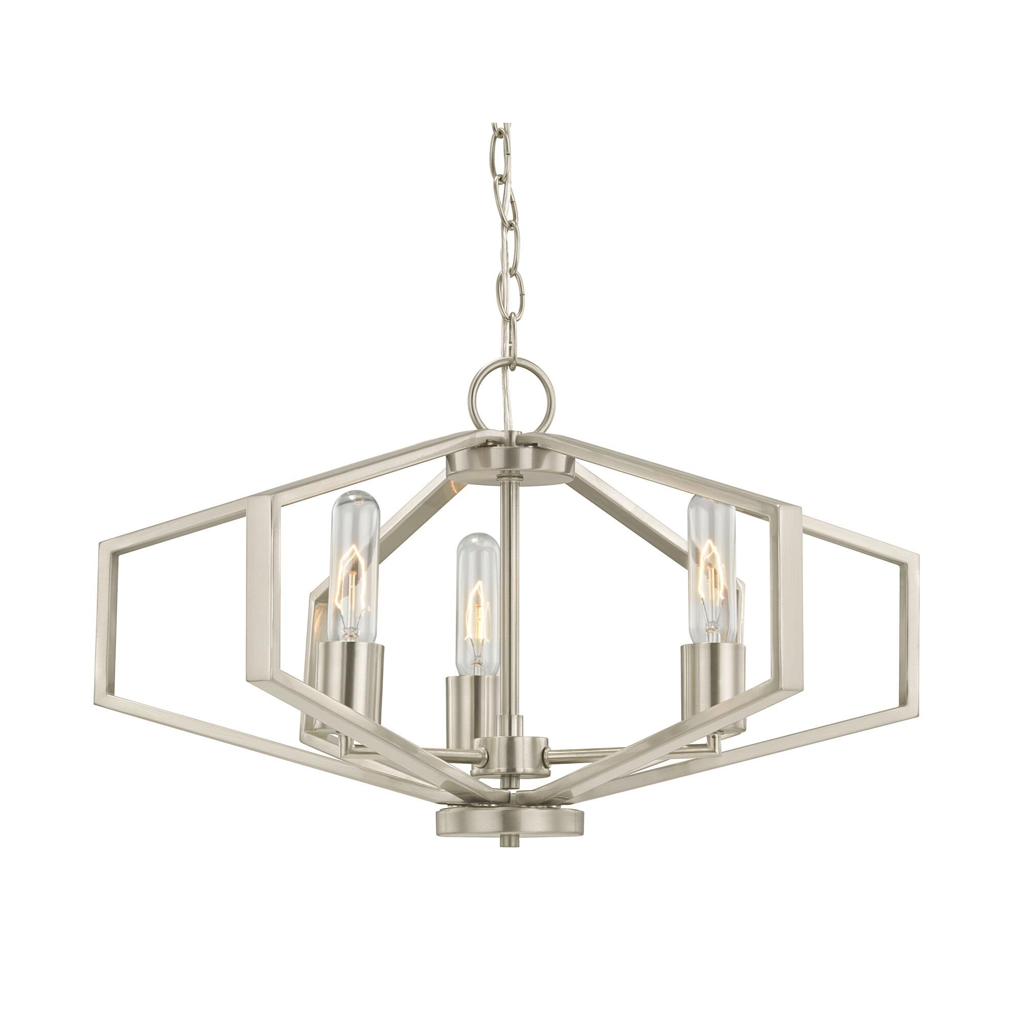 Shown in Satin Nickel finish 