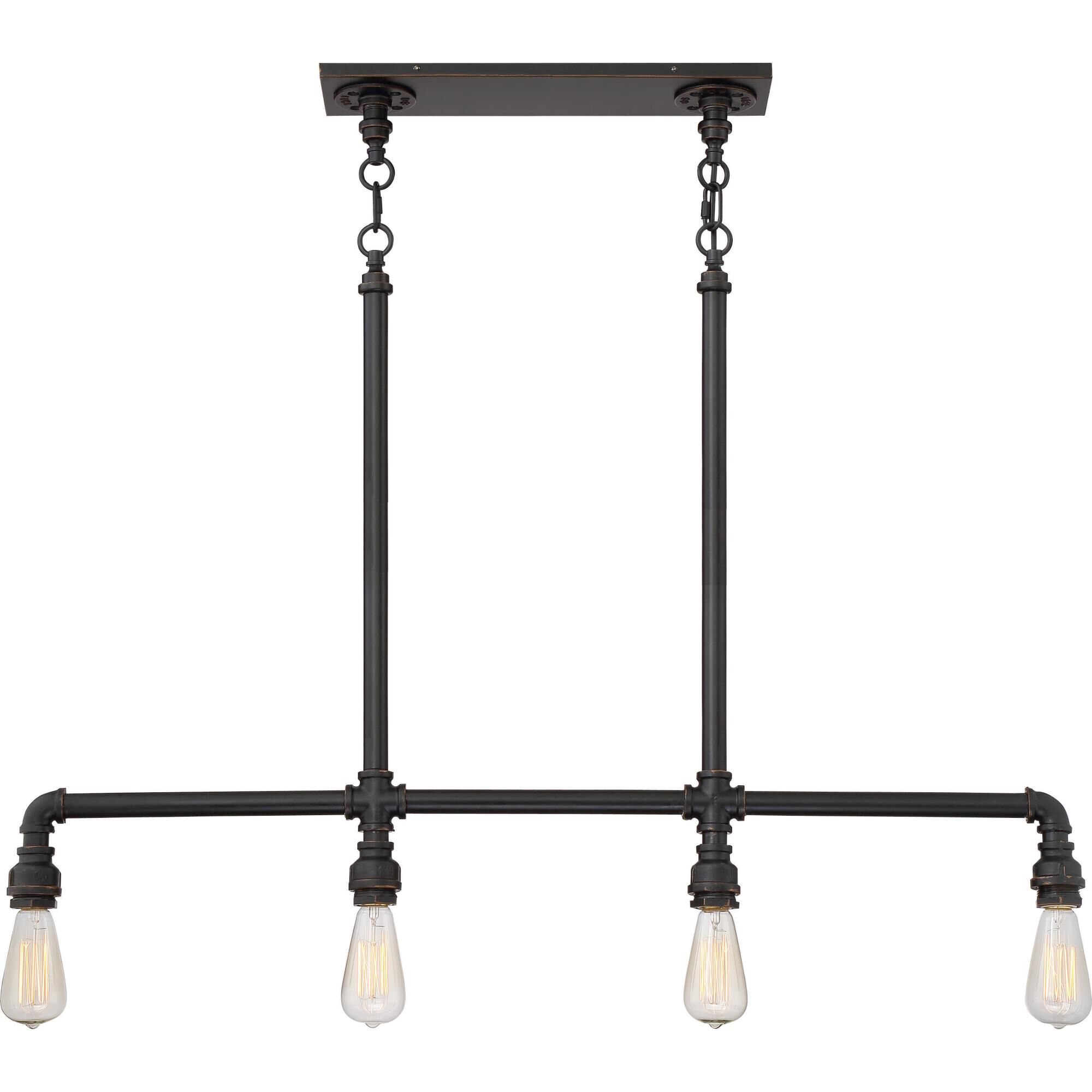 Koncept 2 Inch 4 Light Linear Suspension Light by Nuvo Lighting