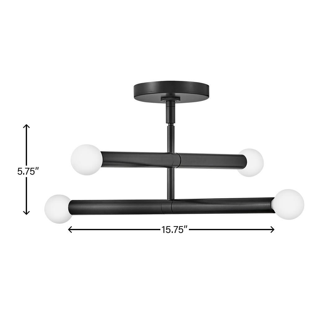 Shown in Black finish