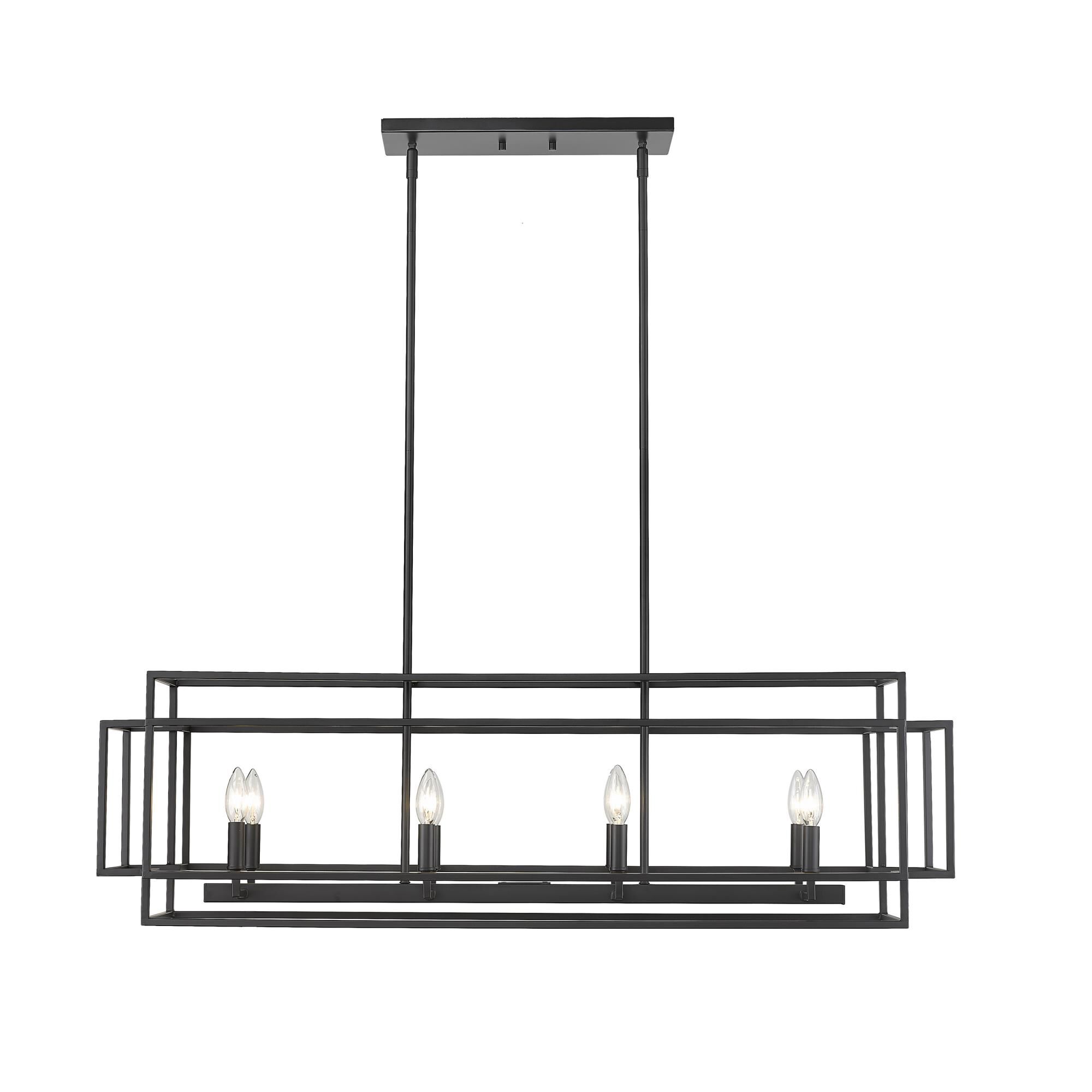 Titania 44 Inch 8 Light Linear Suspension Light by Z-Lite