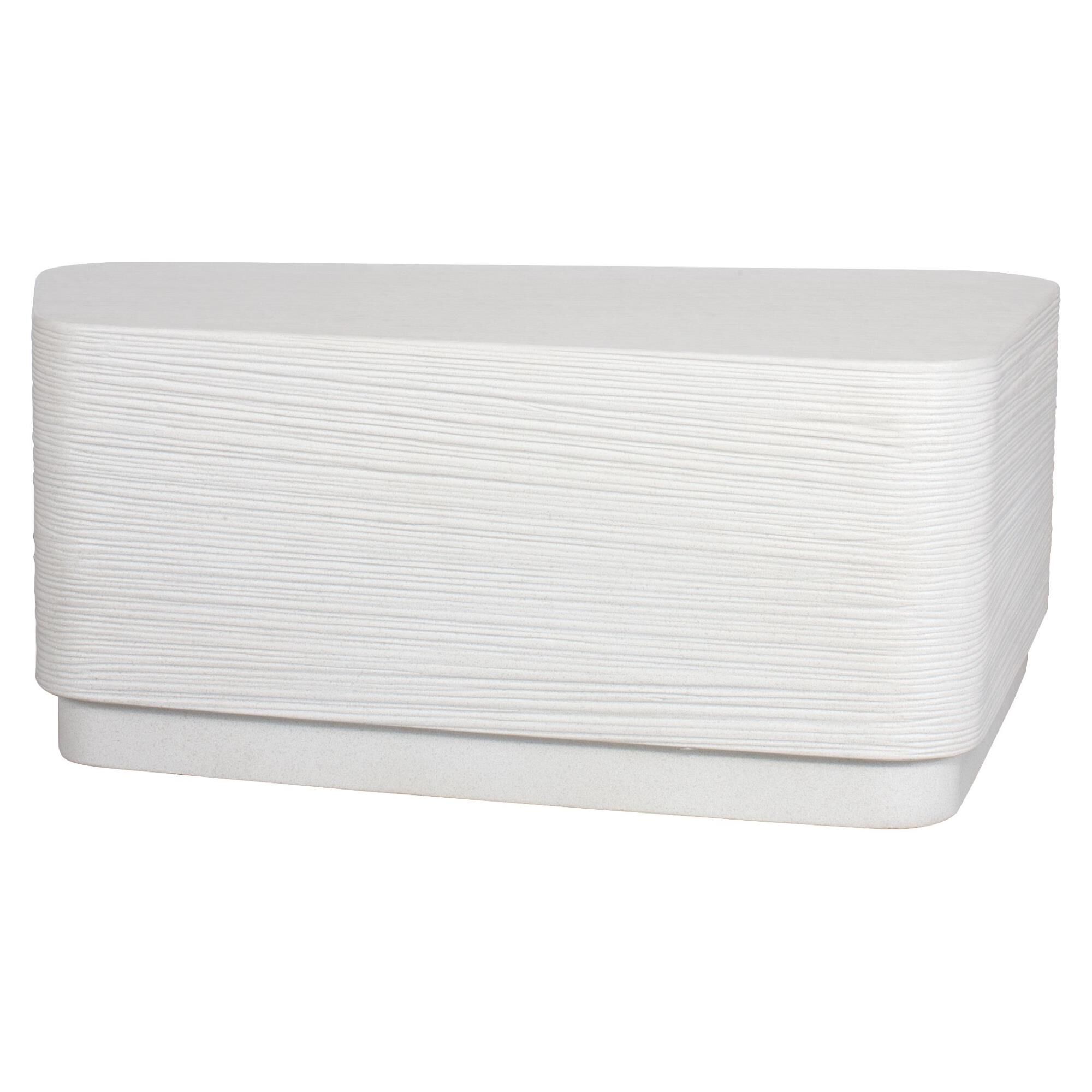 Shown in White finish