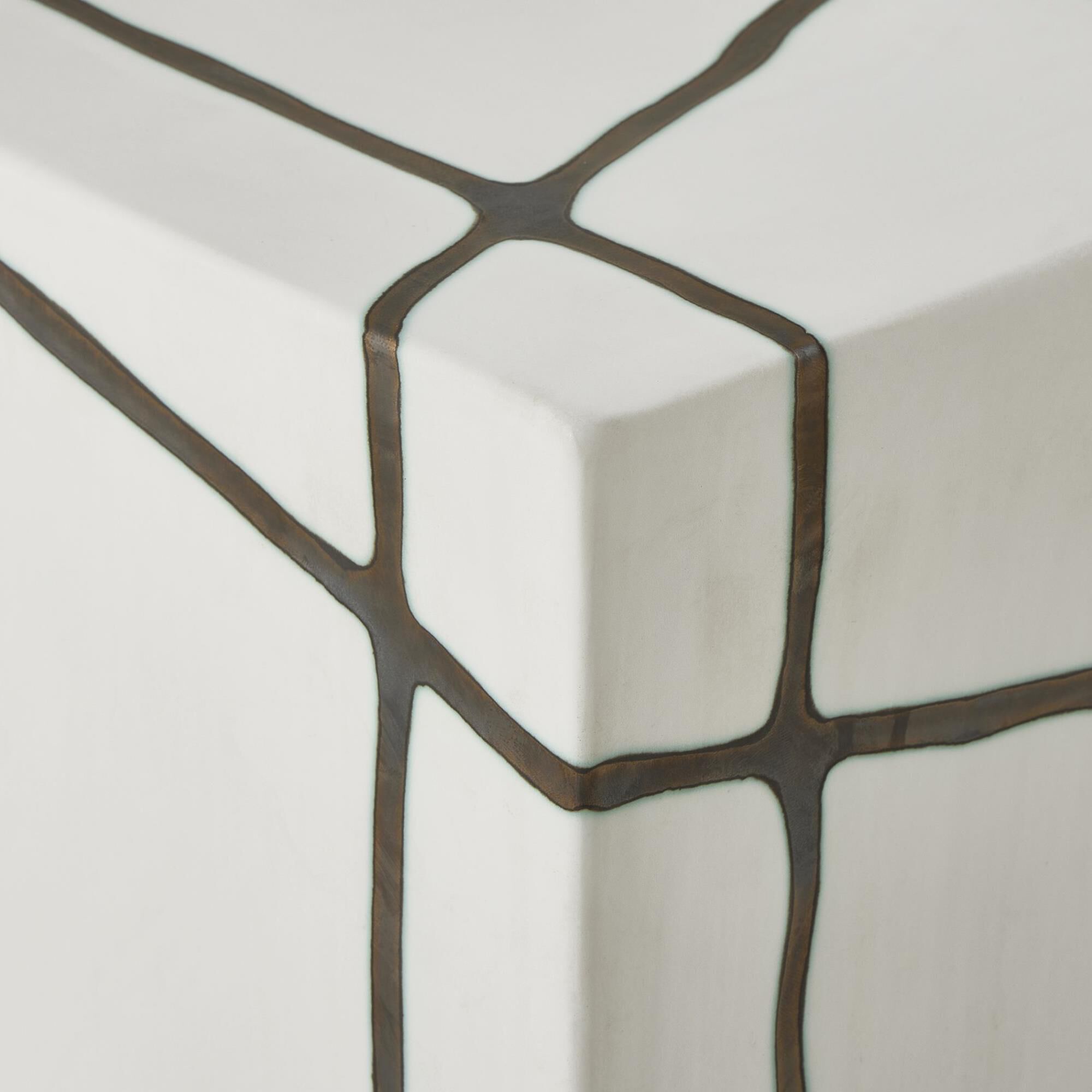 Shown in Bronze and White finish