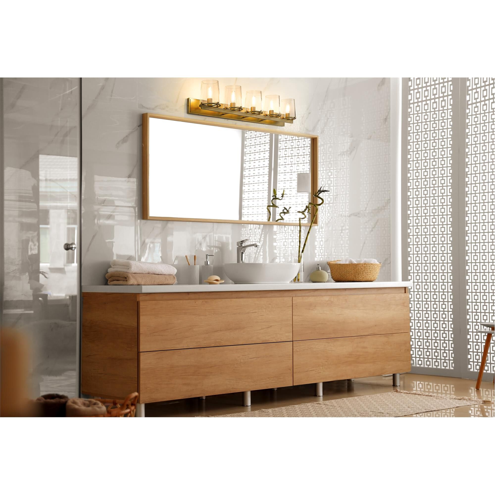 Shown in Rubbed Brass finish