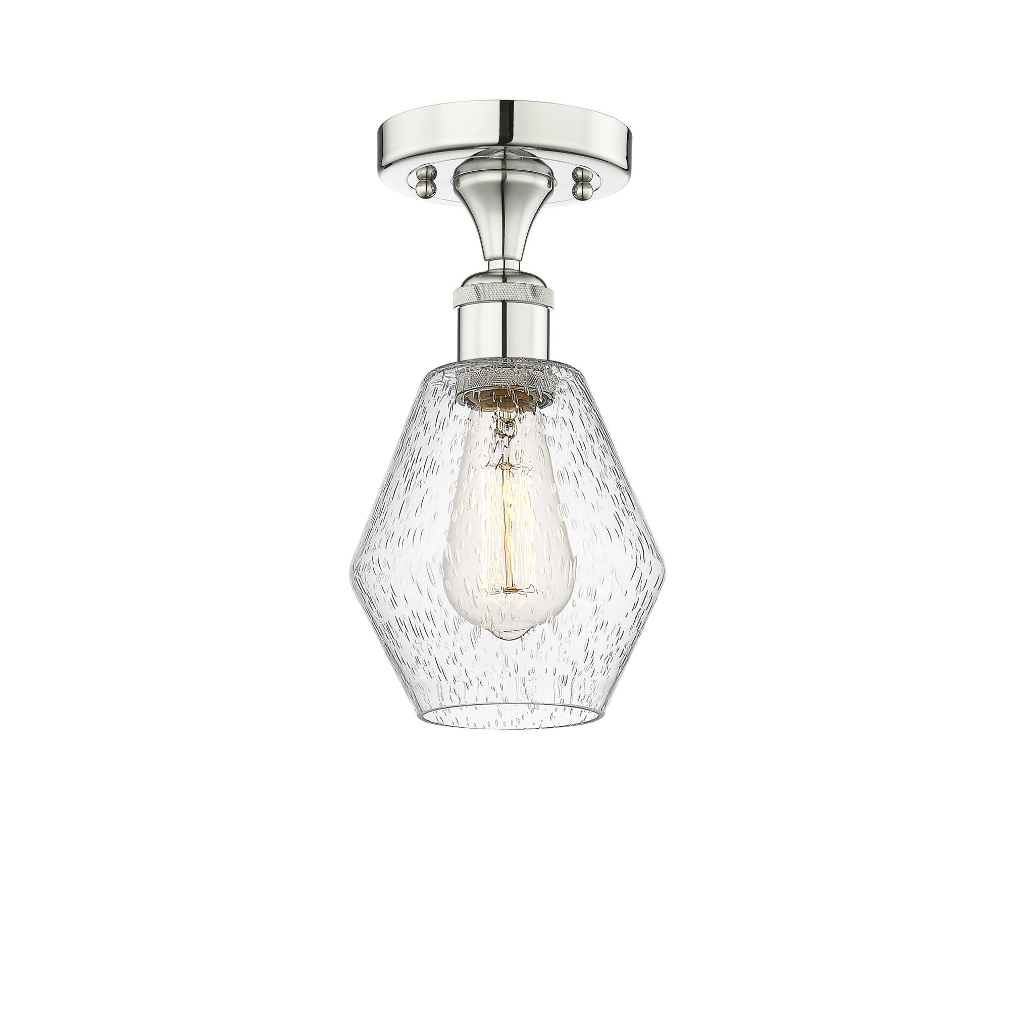 Bruno Marashlian Cindyrella 6 Inch 1 Light Semi Flush Mount by Innovations Lighting