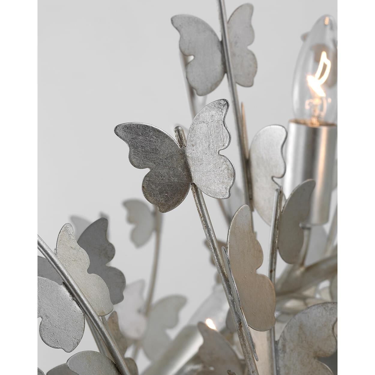 Julie Neill Farfalle 54 Inch 7 Light LED Linear Suspension Light by Visual Comfort Signature Collection