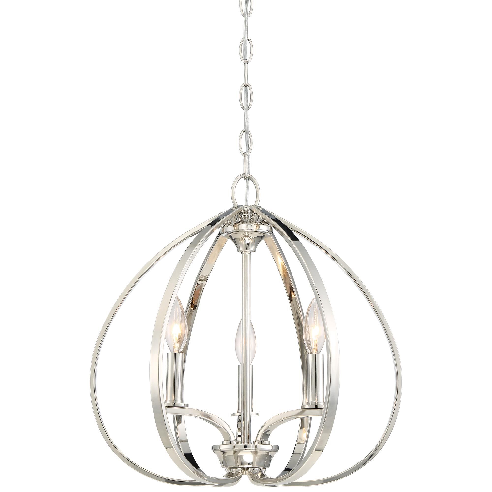 Shown in Polished Nickel finish