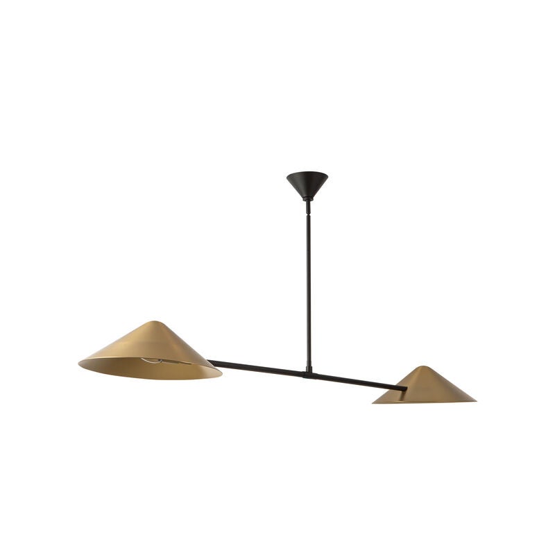 Ashford Large Linear Chandelier by Alora Mood