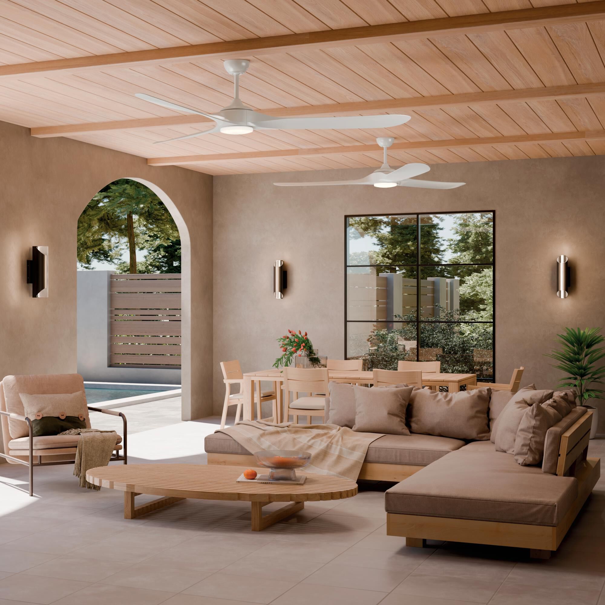 Mylo 80 Inch Outdoor Rated Ceiling Fan by Kichler Lighting