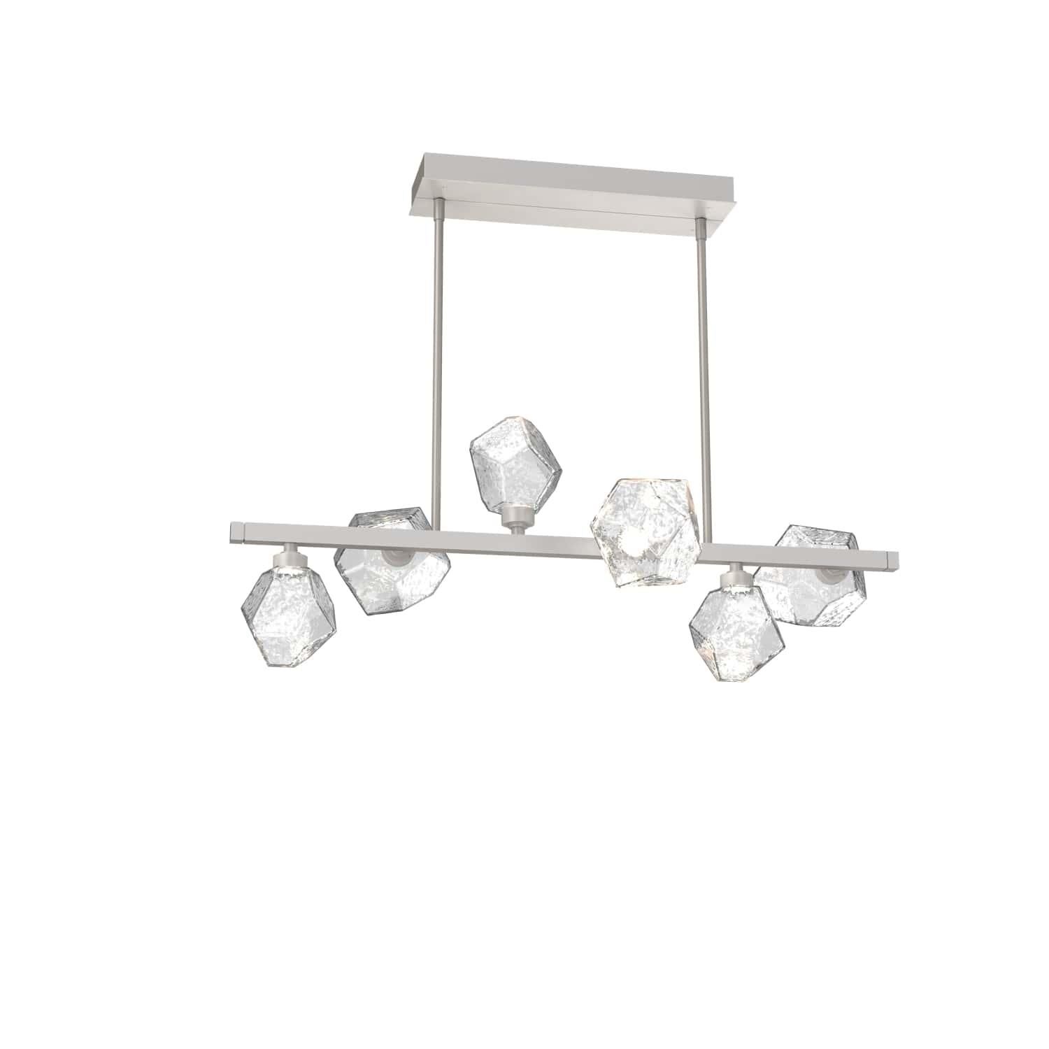 Gem Twisted Branch Linear Suspension Light by Hammerton Studio