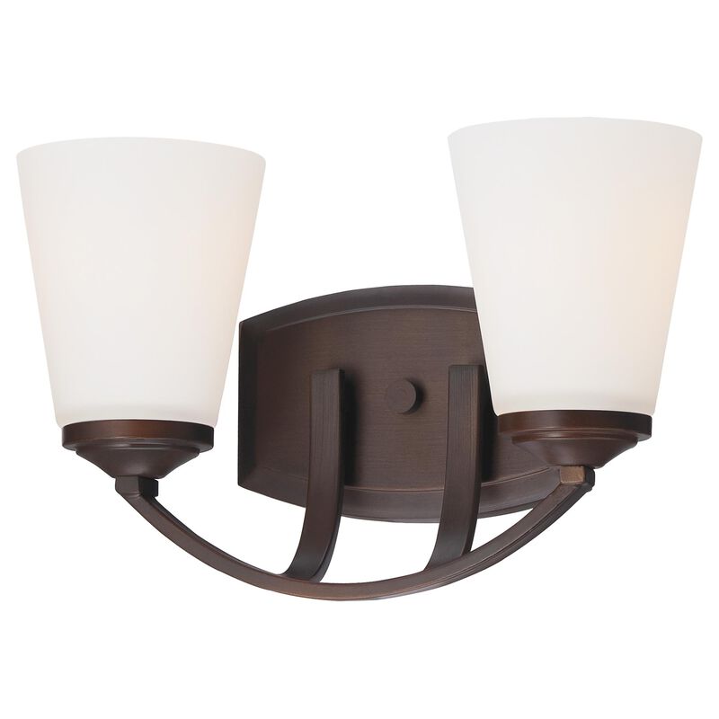 Overland Park 13 Inch Bath Vanity Light by Minka Lavery