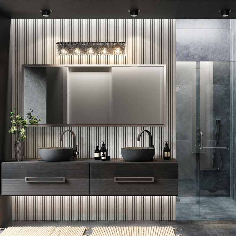 Glacier 37 Inch Bath Vanity Light by Z Lite